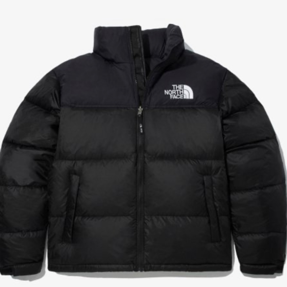 The North Face 1996 Eco Nuptse Jacket Black 착용 스타일