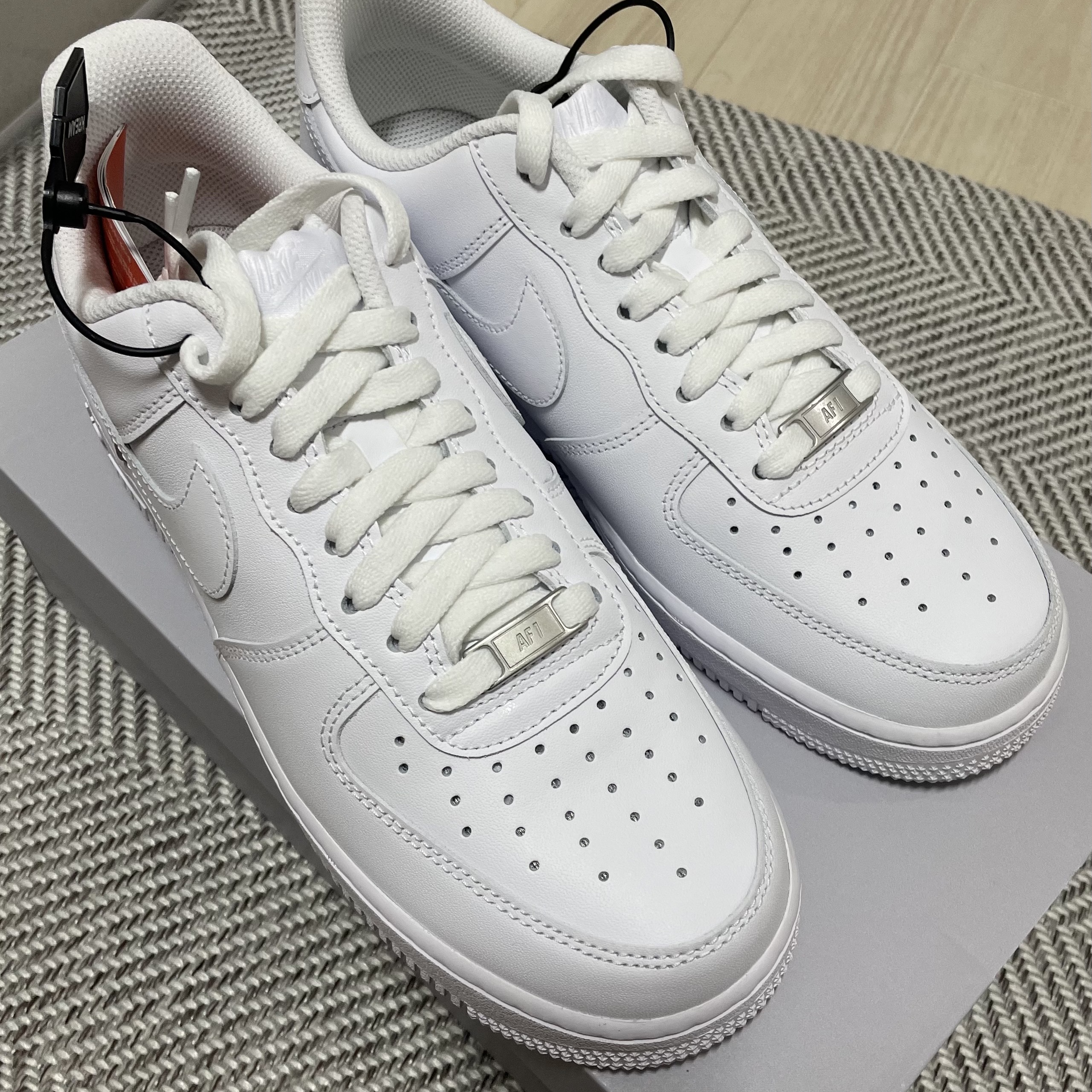 Nike Air Force 1 '07 Low White 착용 스타일
