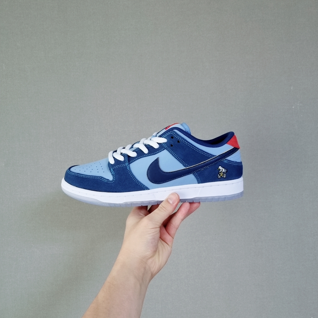 Nike x Why So Sad? SB Dunk Low Pro Coastal Blue 착용 스타일