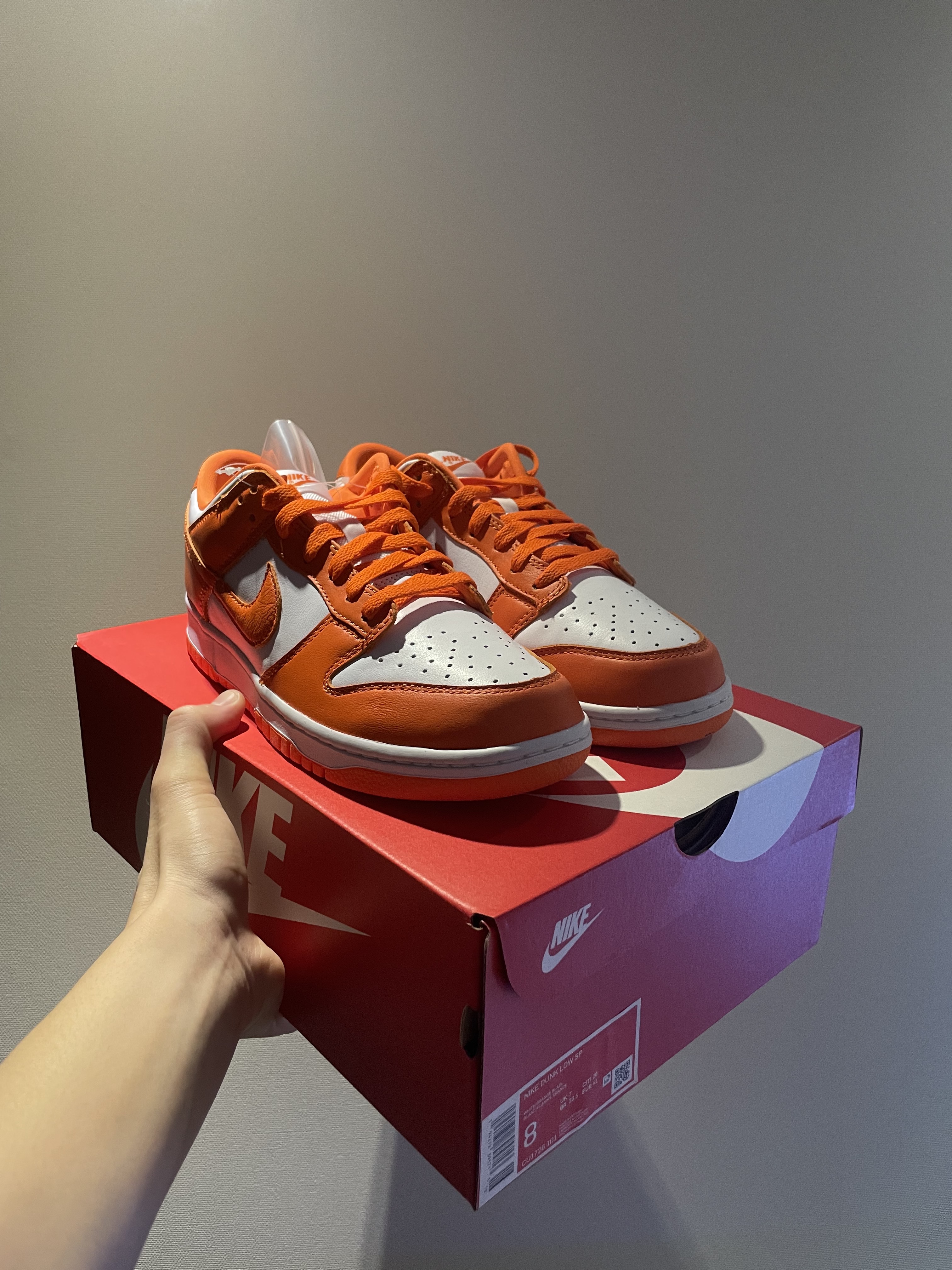 Nike Dunk Low SP Syracuse 2022 착용 스타일 - 2