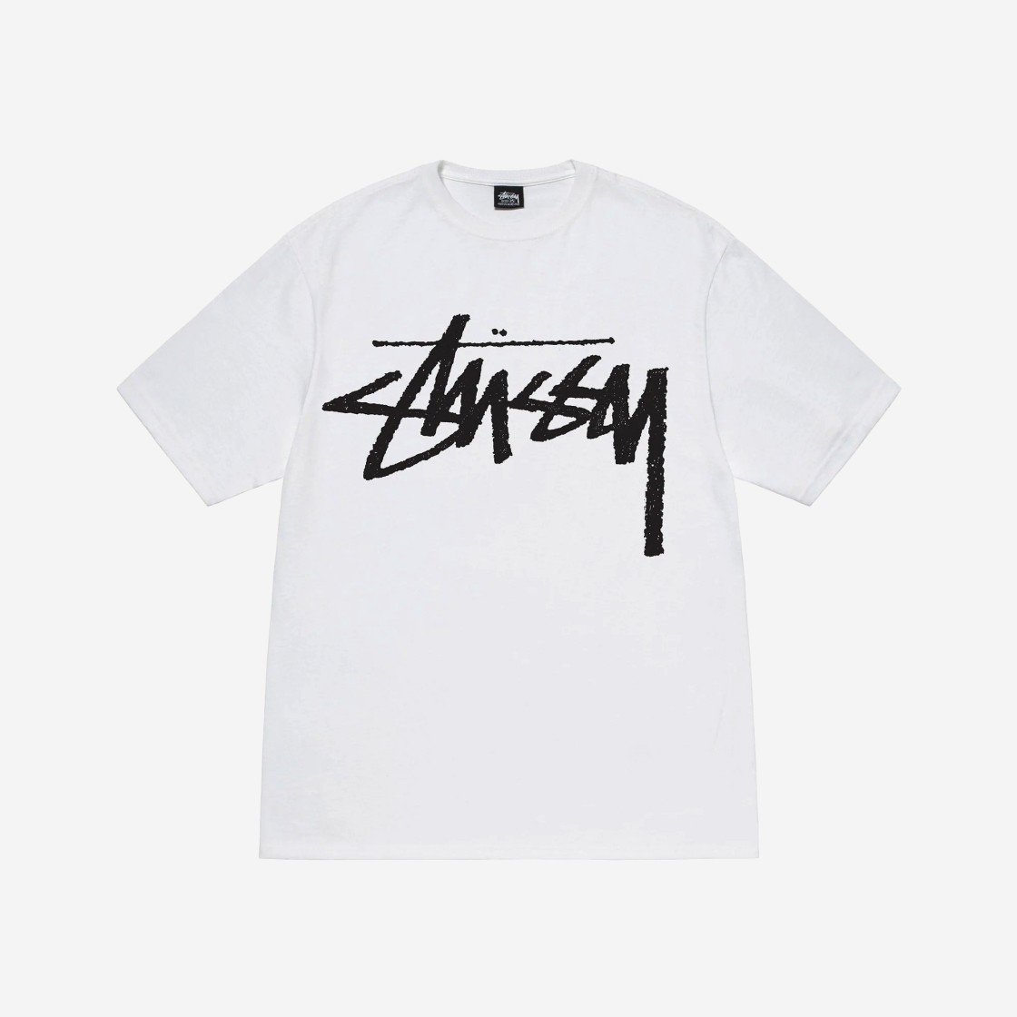 Stussy Big Stock T-Shirt White 상세 이미지 1