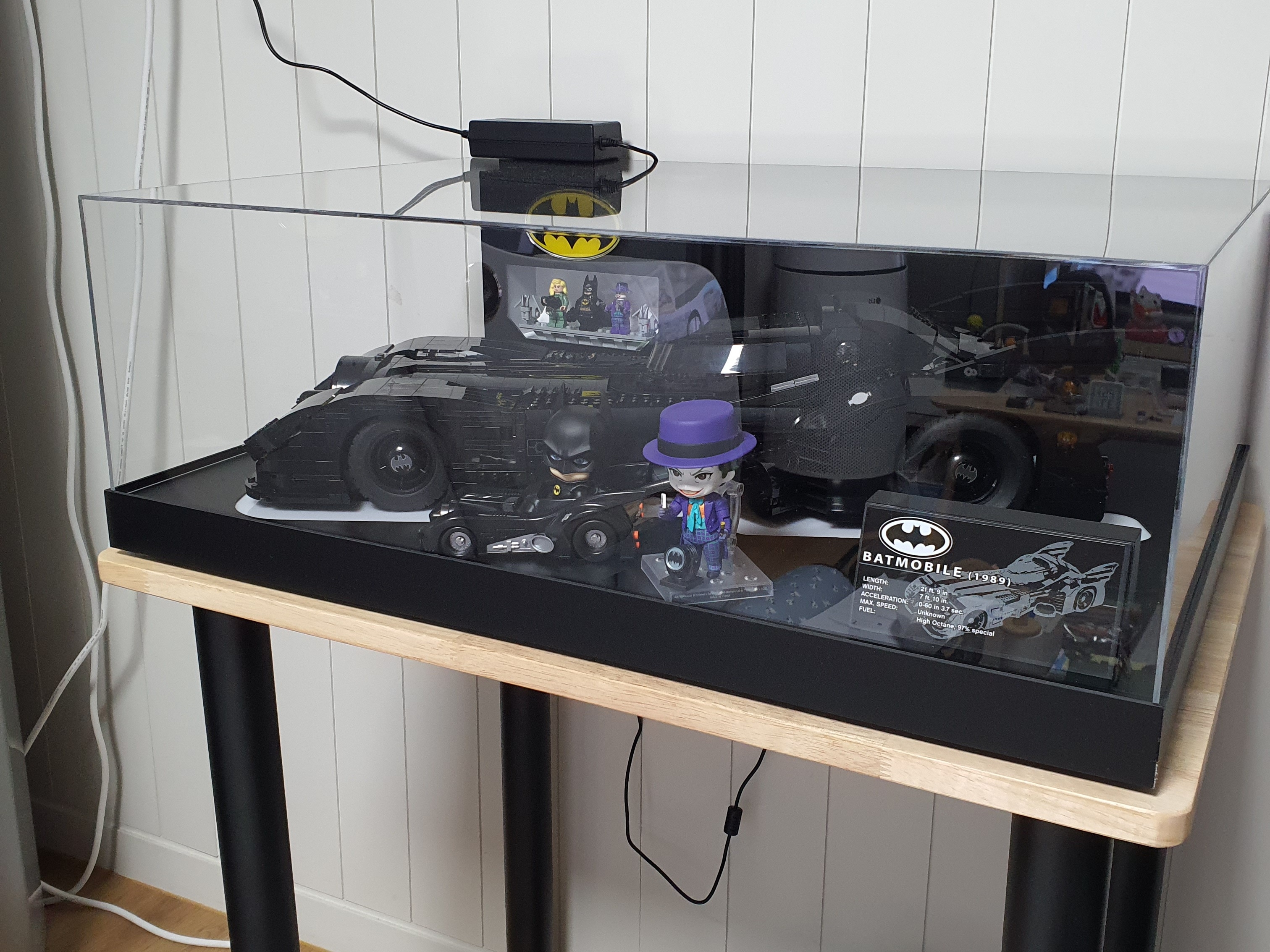 Lego DC Comics Batman 1989 Batmobile 착용 스타일