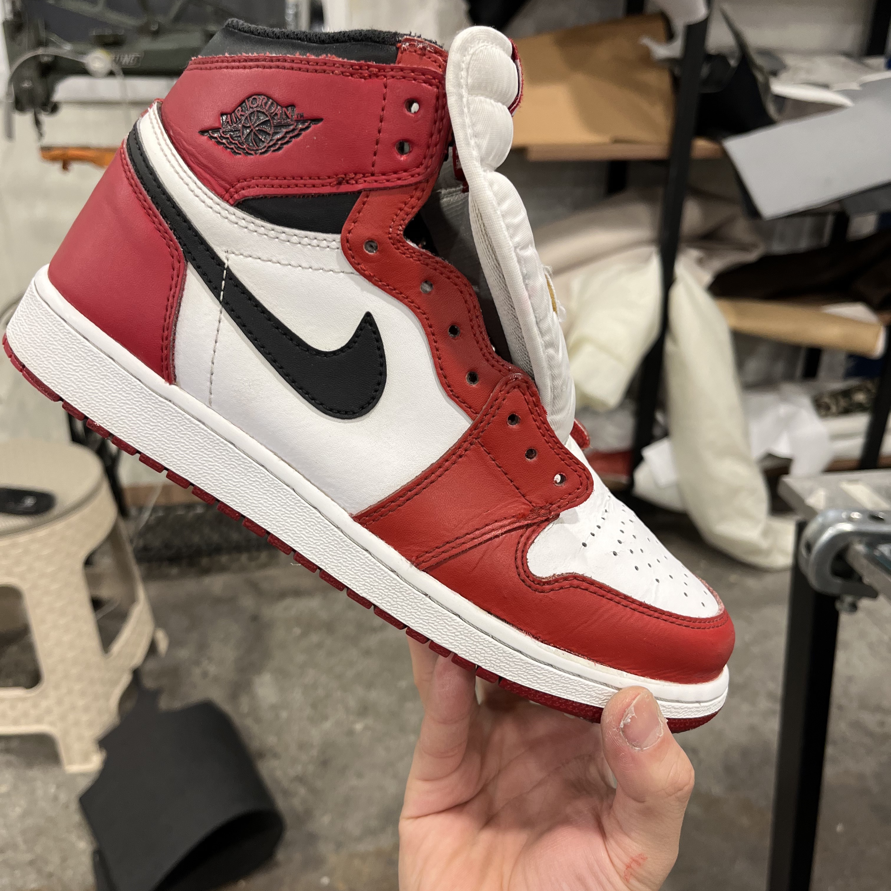 Jordan 1 Retro High OG Chicago 2015, Jordan 1 Retro High OG Chicago 2022 착용 스타일 - 1
