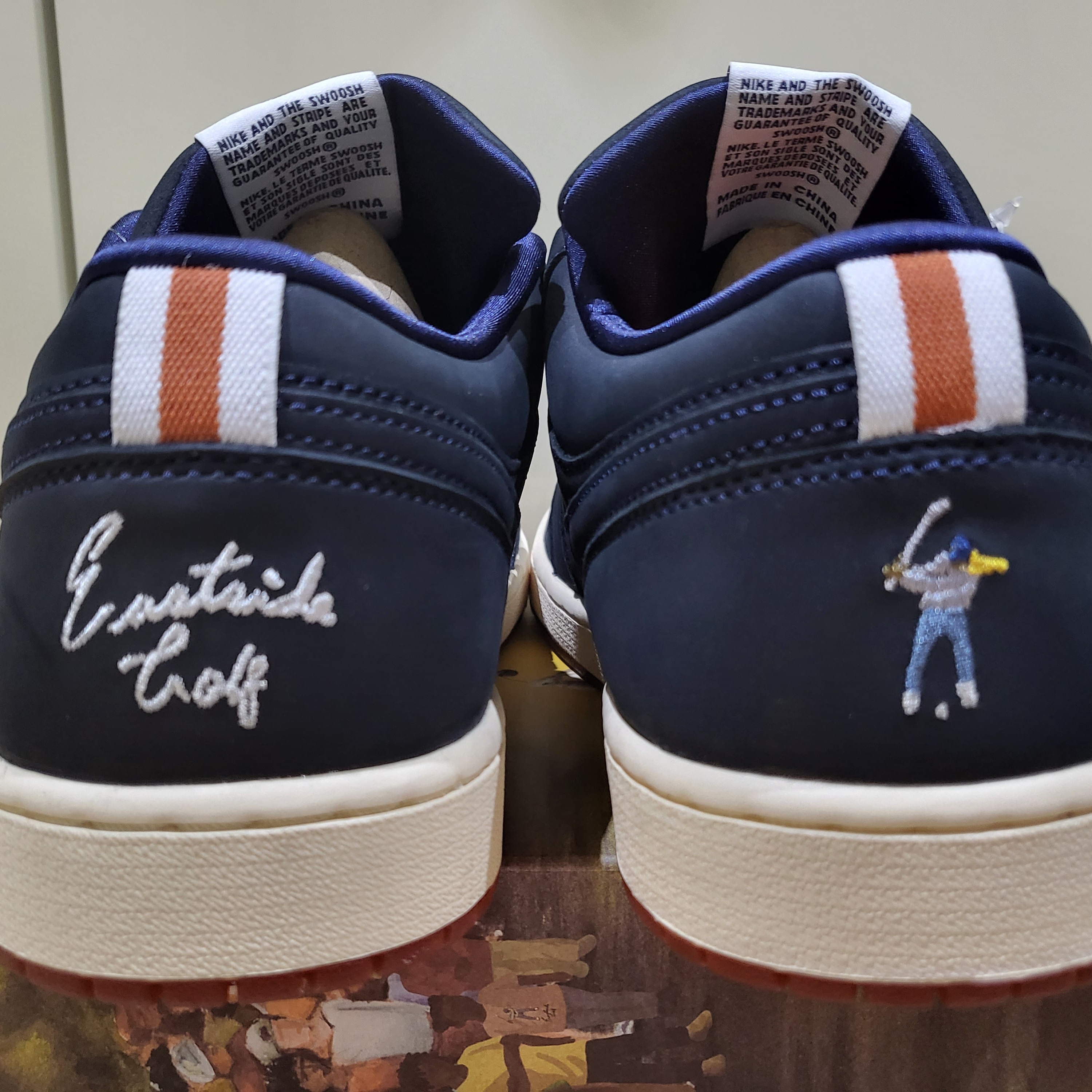 Jordan 1 x Eastside Golf Low Midnight Navy 착용 스타일 - 4