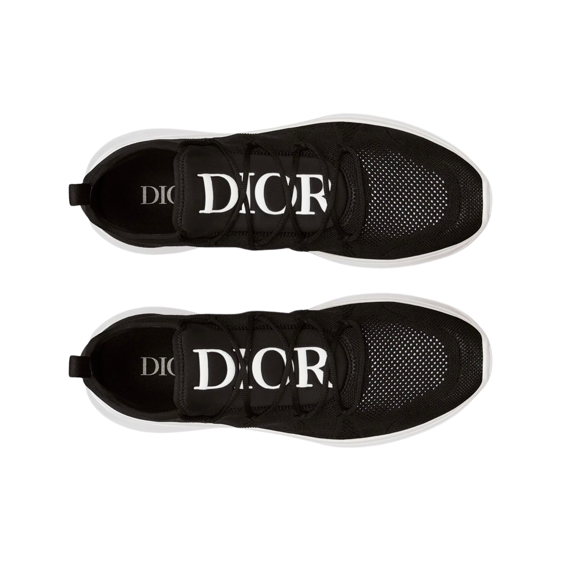 디올 B25 스니커즈 네오프렌 & 테크니컬 메쉬 블랙(Dior B25 Sneaker Neoprene and Technical Mesh Black) - 2
