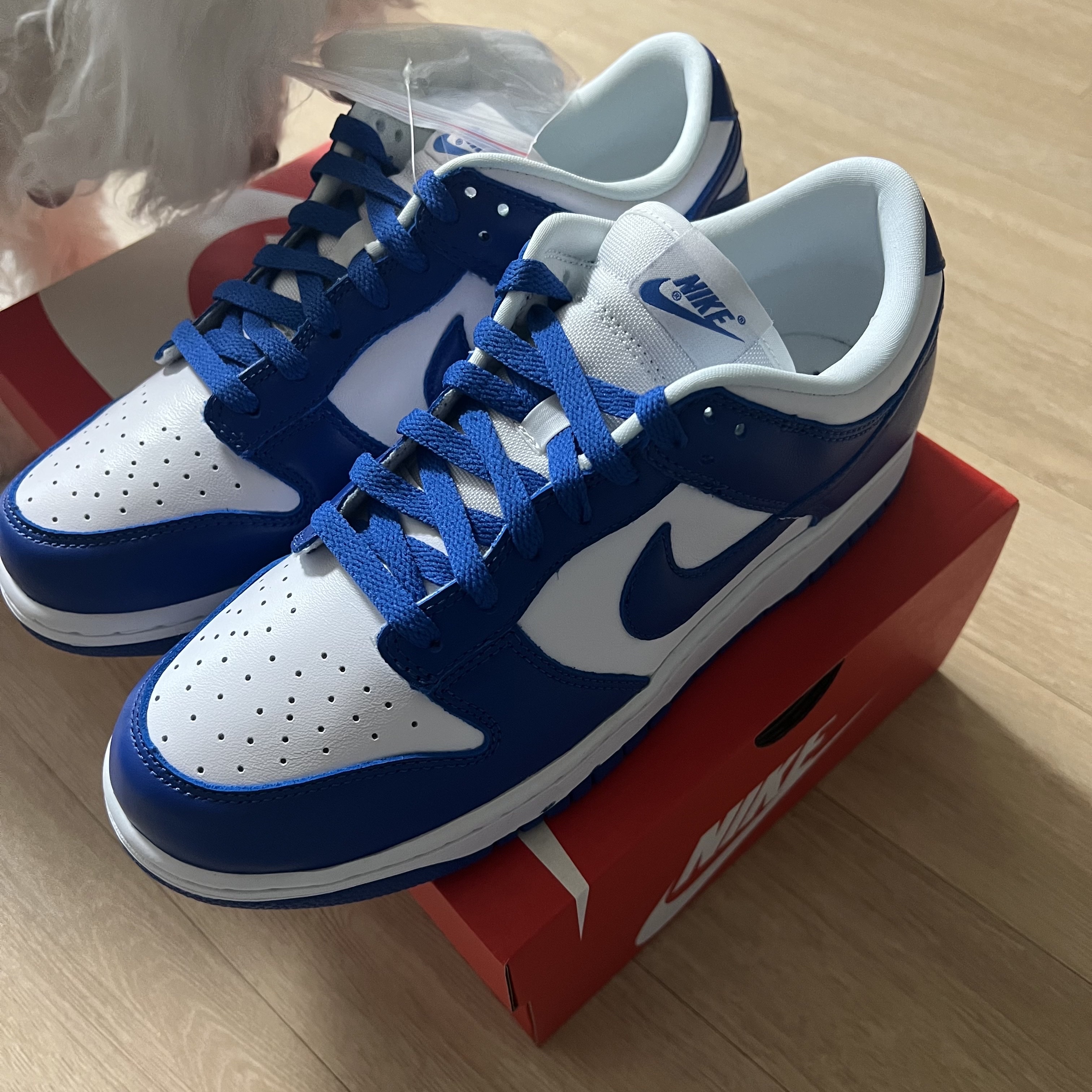 Nike Dunk Low SP Kentucky 2022 착용 스타일 - 1