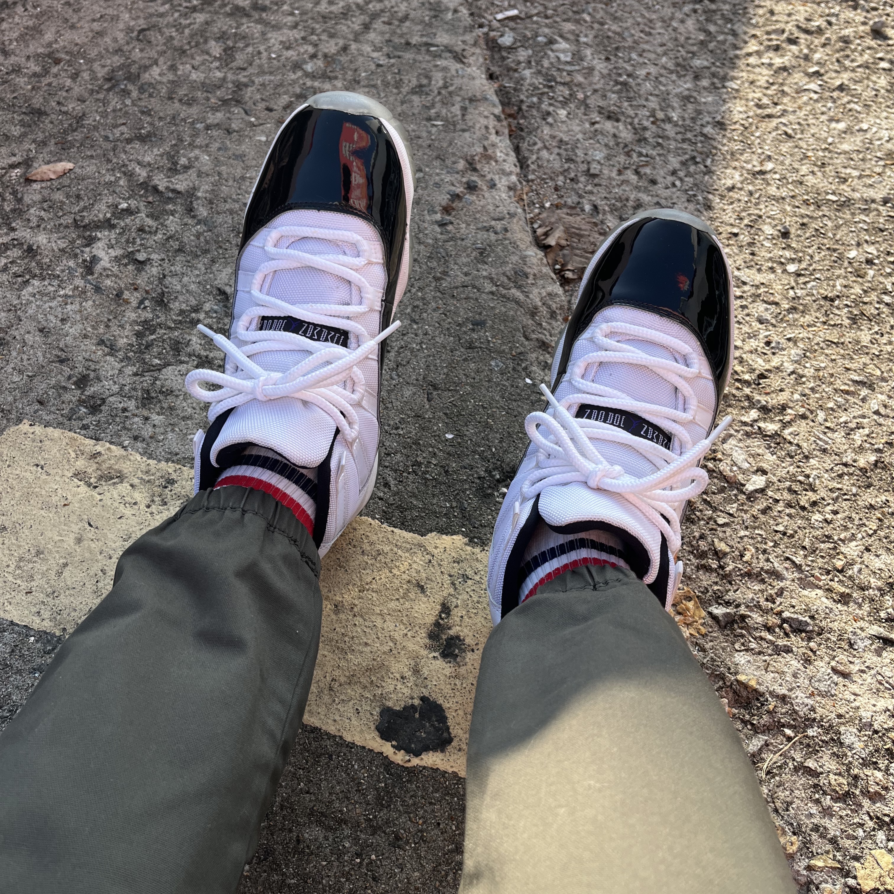 Jordan 11 Retro Concord 2018 착용 스타일 - 4