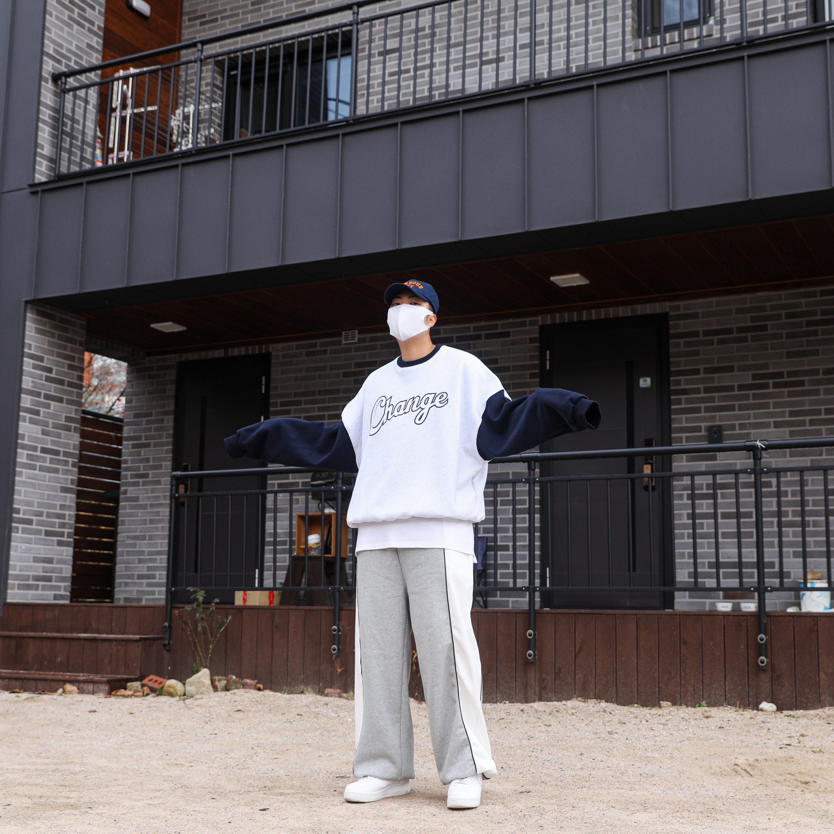 Nike Air Force 1 '07 Low White 착용 스타일 - 1