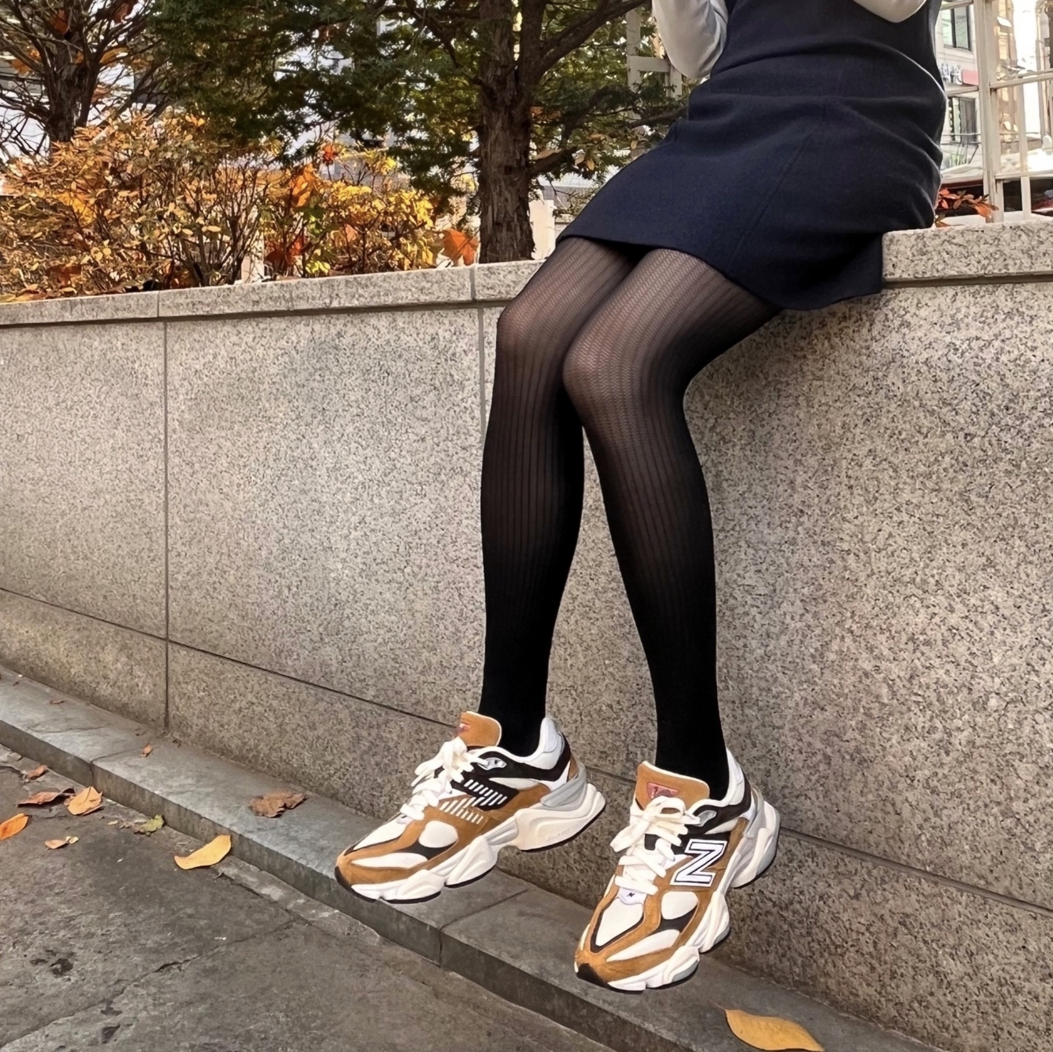 New Balance 9060 Workwear 착용 스타일 - 3