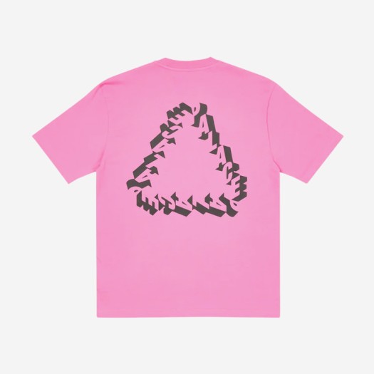 팔라스 나인 퍼스 티셔츠 핑크 - 22FW
