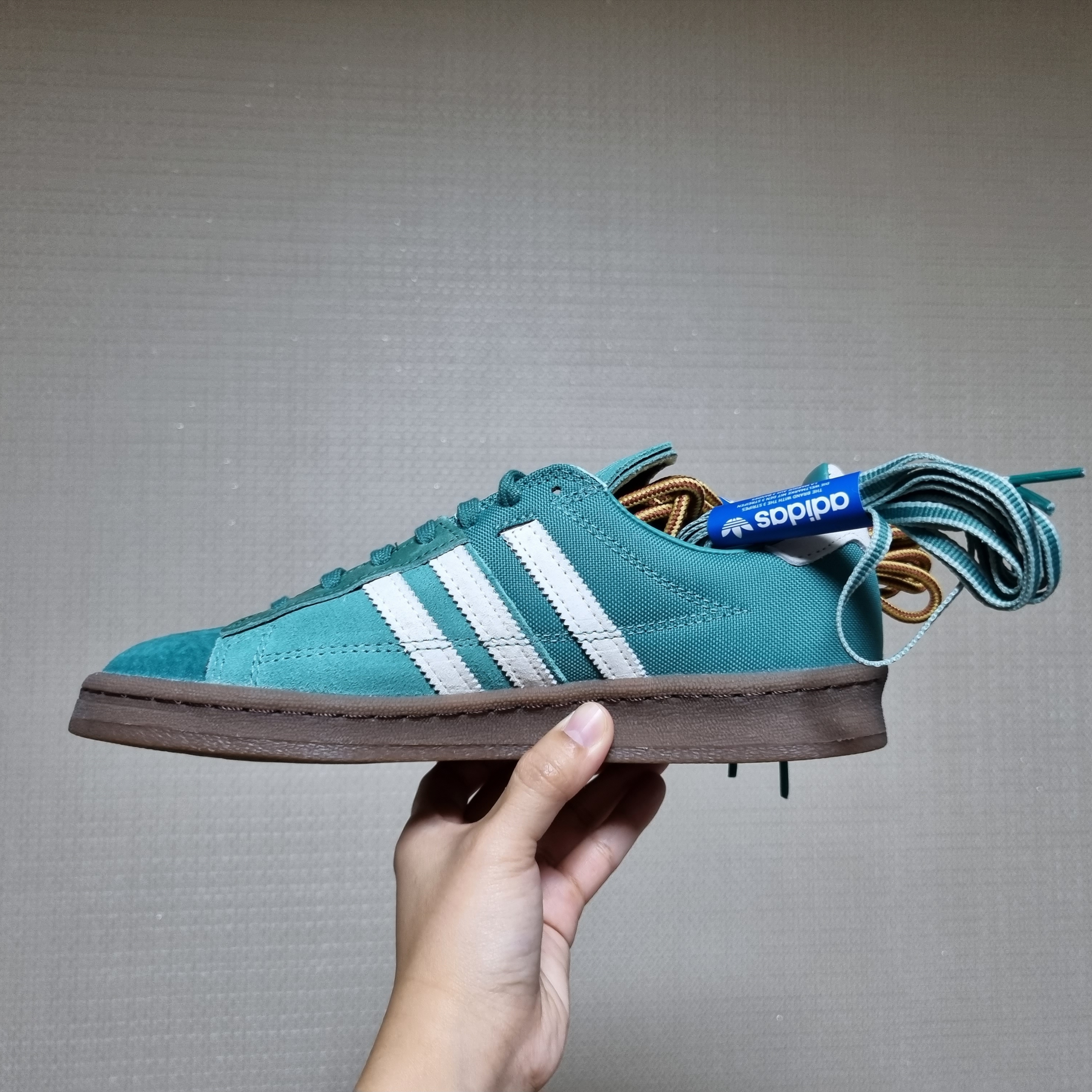 Adidas x Darryl Brown Campus 80 Active Green 착용 스타일 - 2