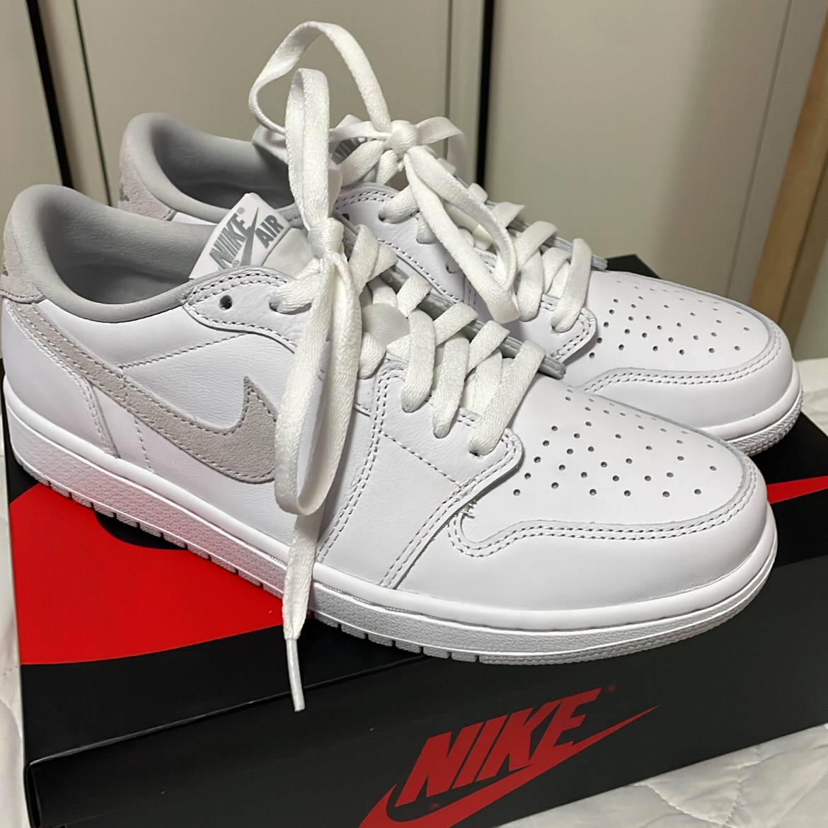 Jordan 1 Low OG Neutral Grey 착용 스타일