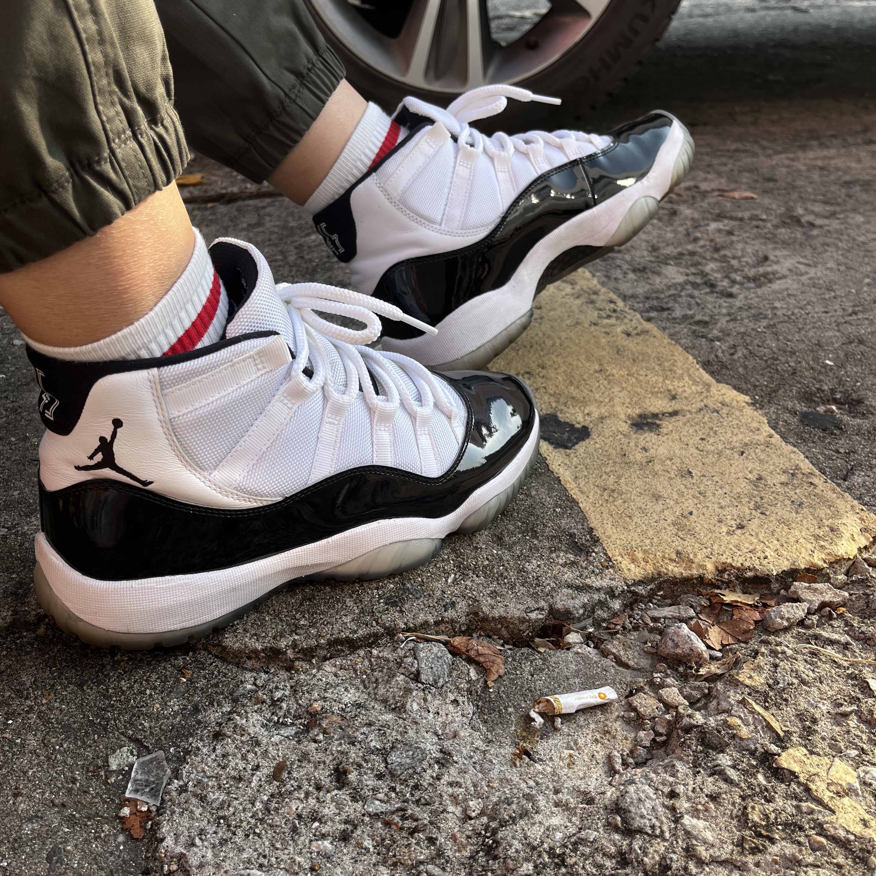 Jordan 11 Retro Concord 2018 착용 스타일 - 2