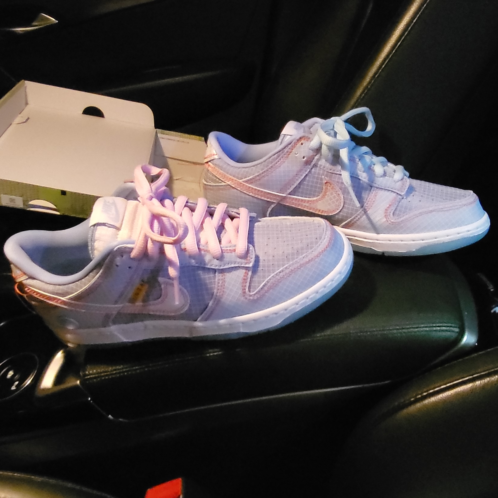 Nike x Union Dunk Low Passport Pack Argon 착용 스타일 - 2