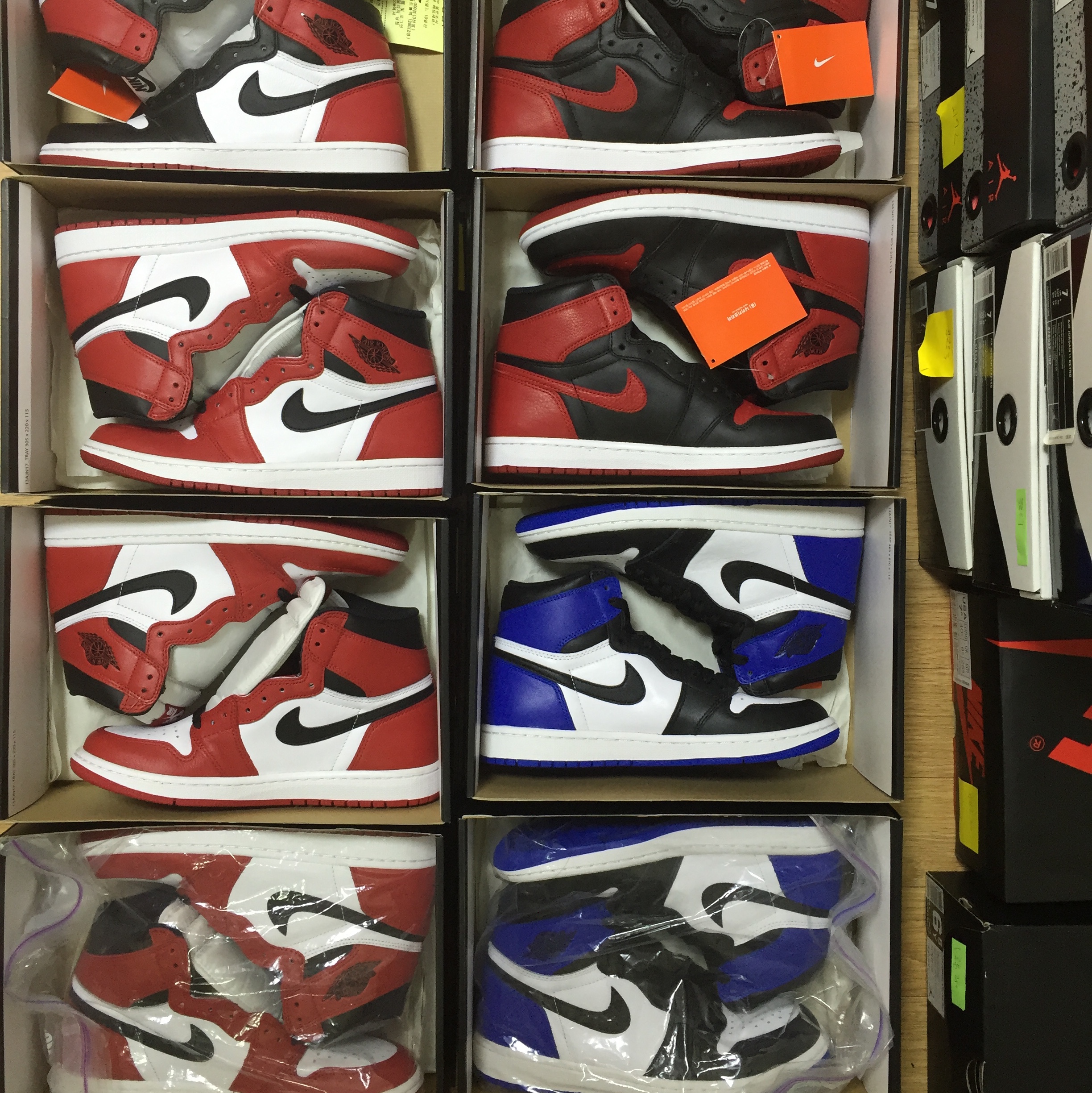 Jordan 1 x Fragment Retro High OG, Jordan 1 Retro High OG Chicago 2015 착용 스타일 - 1