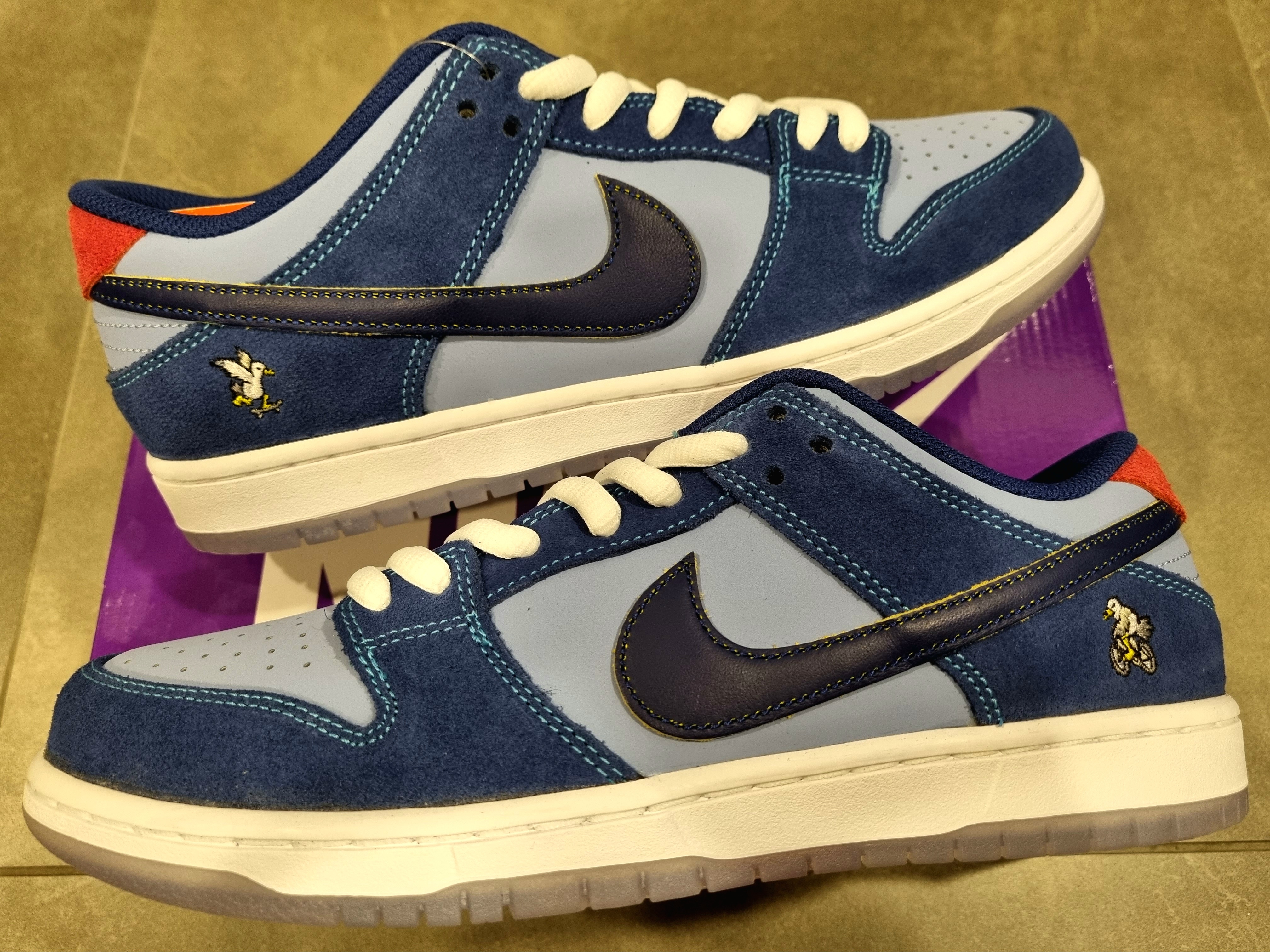 Nike x Why So Sad? SB Dunk Low Pro Coastal Blue 착용 스타일 - 2
