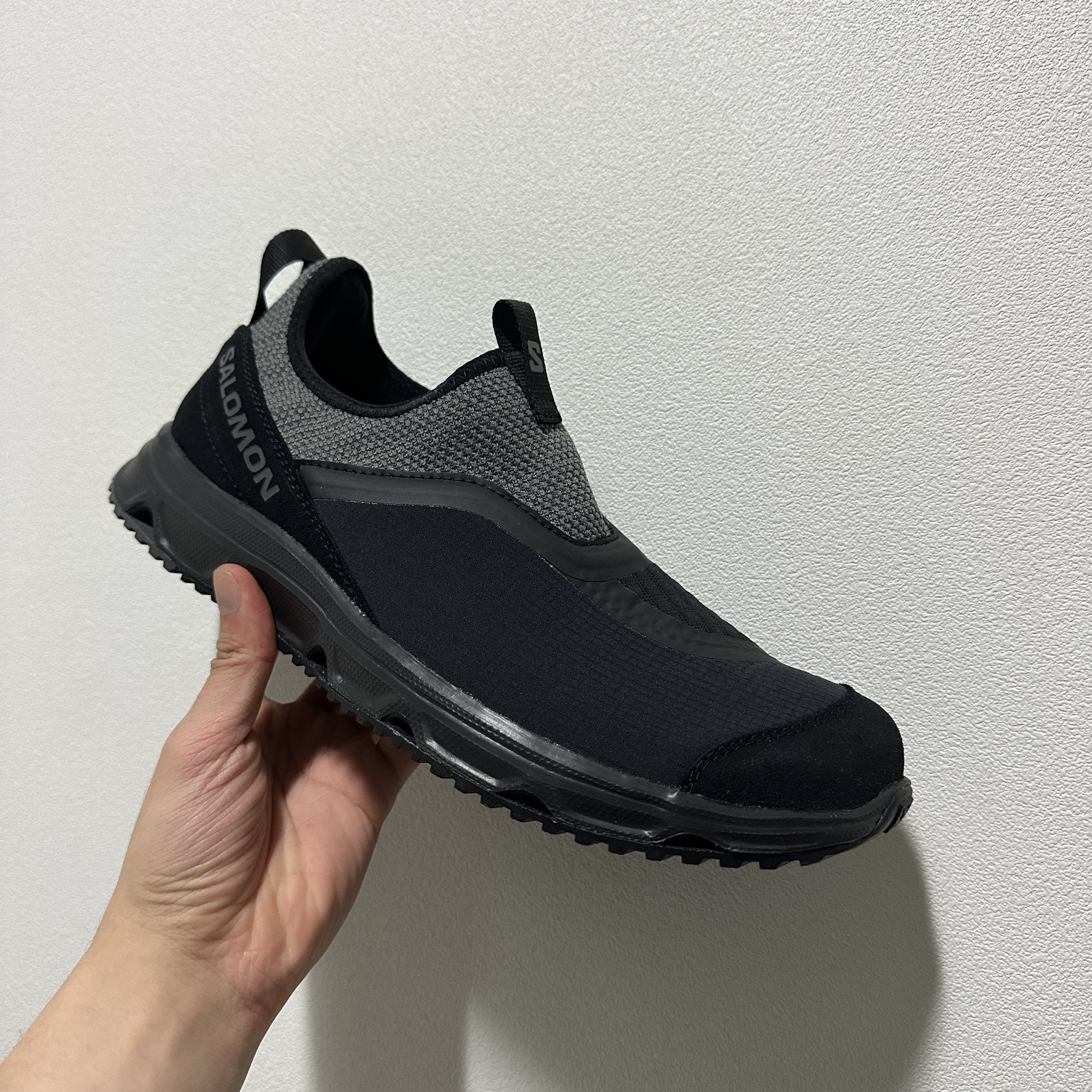 Salomon RX Snug Black Magnet 착용 스타일 - 2