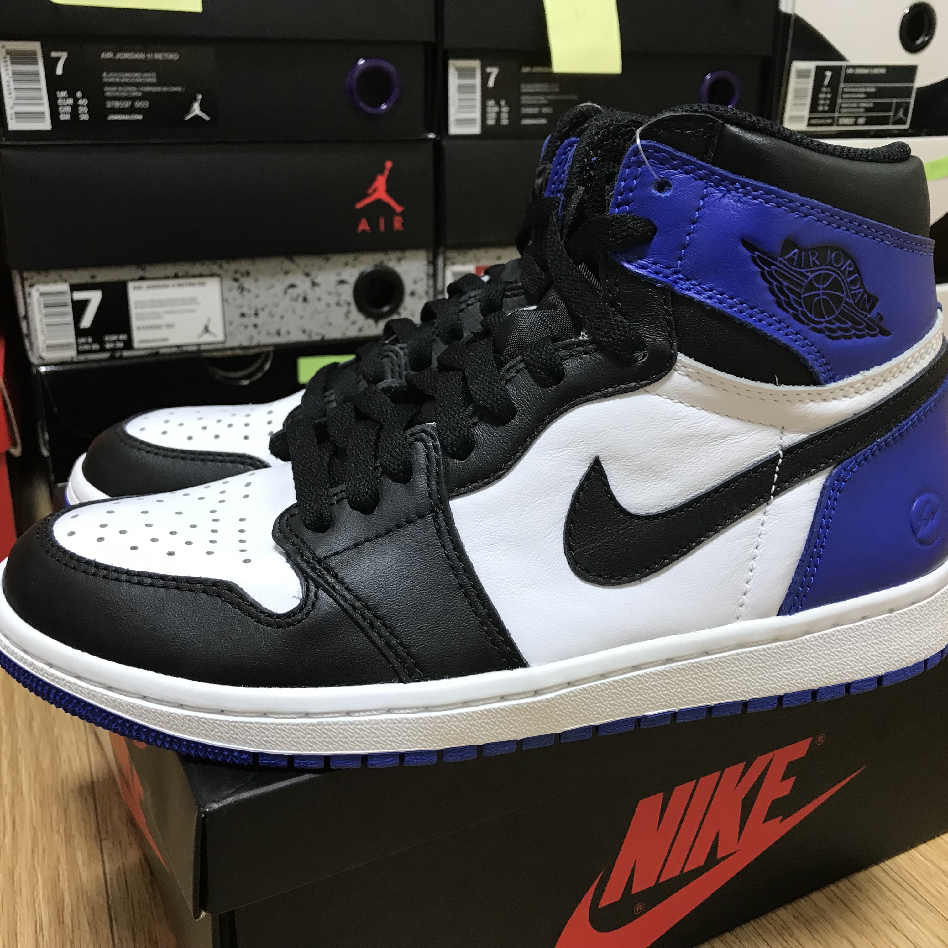 Jordan 1 x Fragment Retro High OG, Jordan 1 Retro High OG Chicago 2015 착용 스타일 - 2