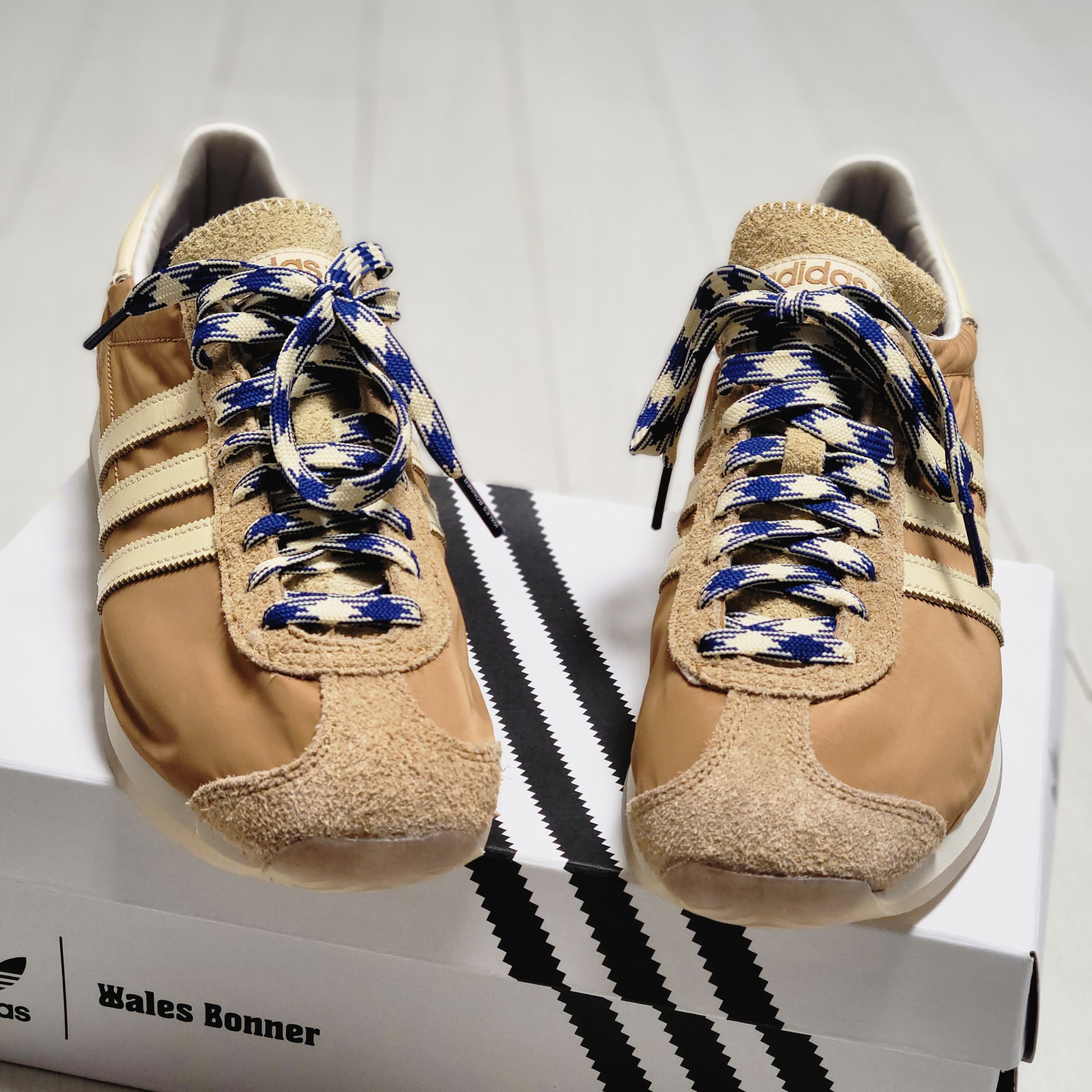 Adidas x Wales Bonner Country Mesa 착용 스타일 - 3