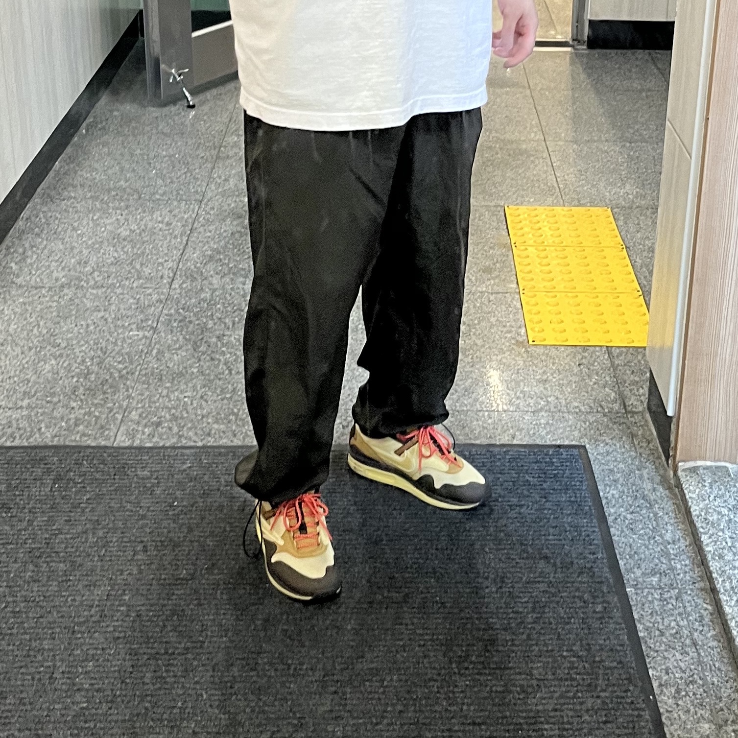 Nike x Travis Scott Air Max 1 Cact.us Brown 착용 스타일