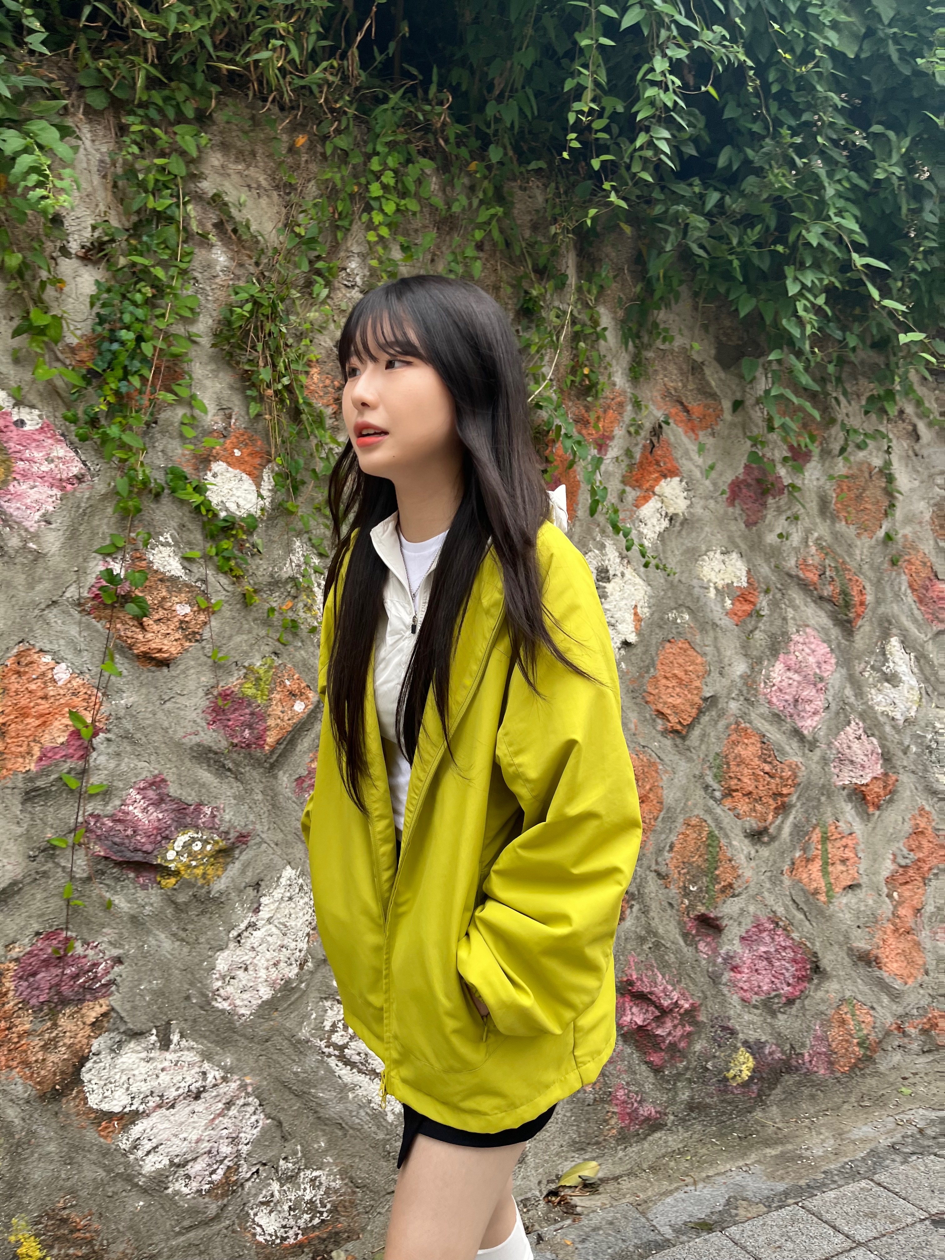 Sansan Gear Docking Jacket Lime - 22FW, Adidas Superstar Core Black White 착용 스타일 - 2