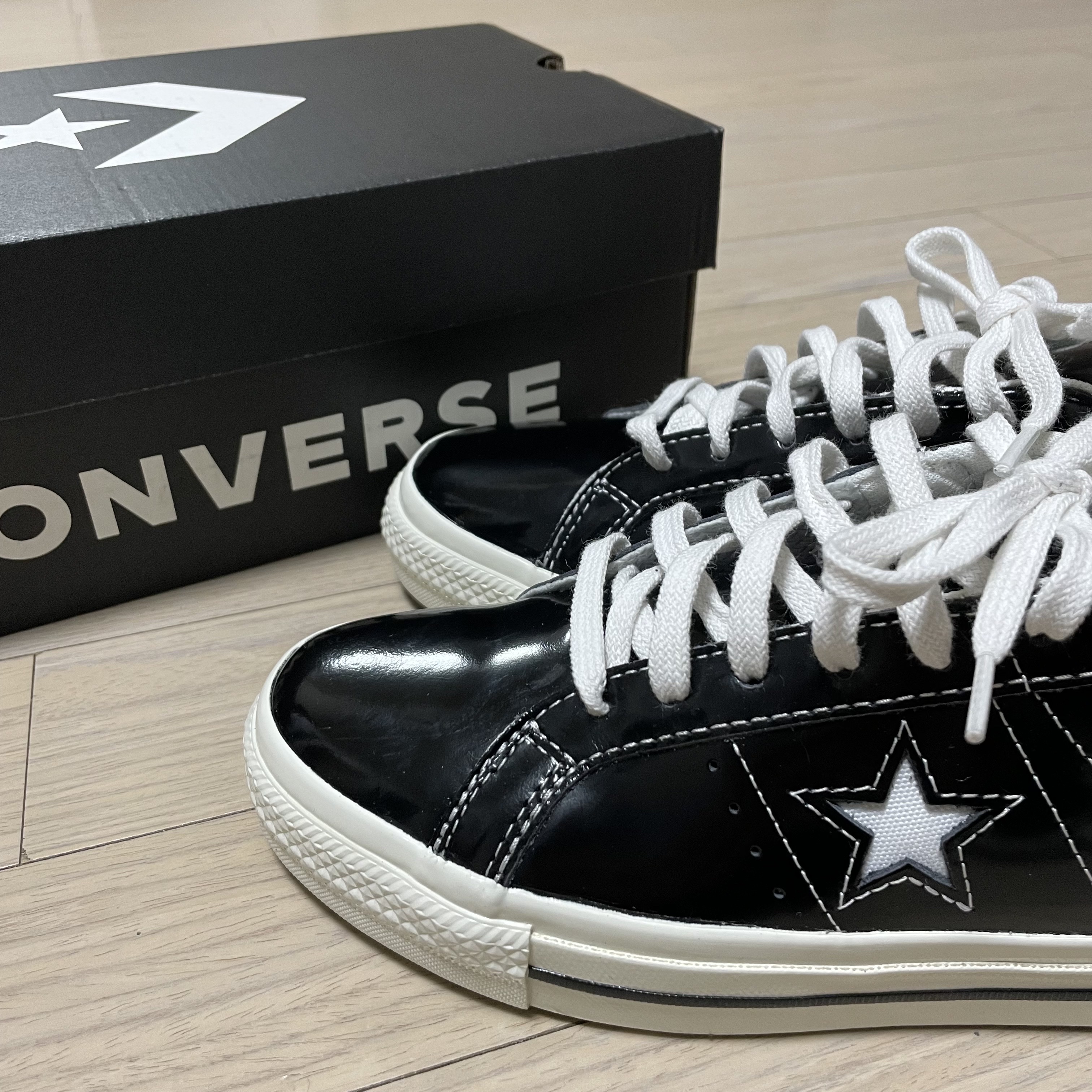 Converse One Star Ox Black 착용 스타일 - 2
