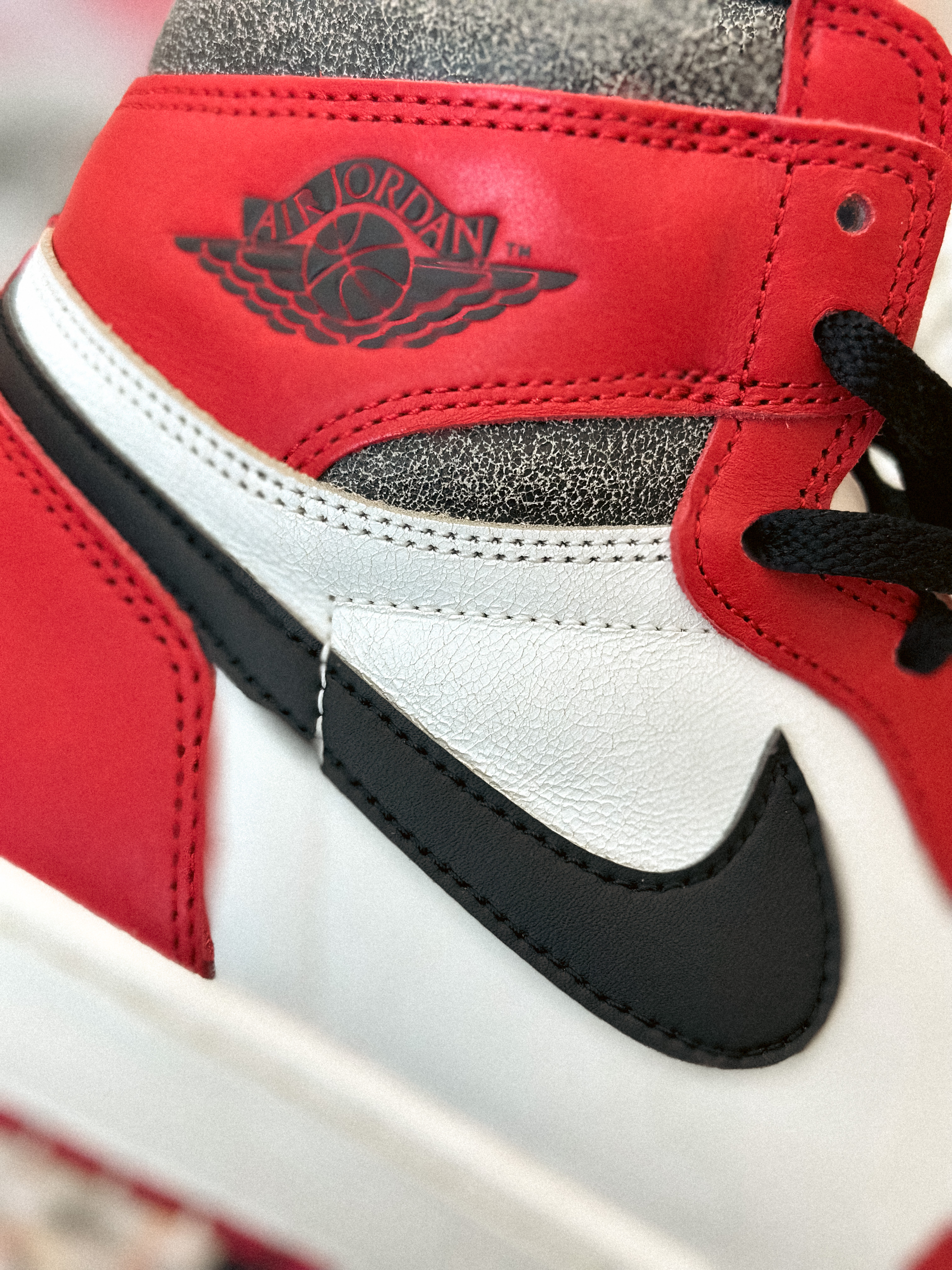 Jordan 1 Retro High OG Chicago 2022, Jordan 1 Retro Chicago 1994 착용 스타일 - 4