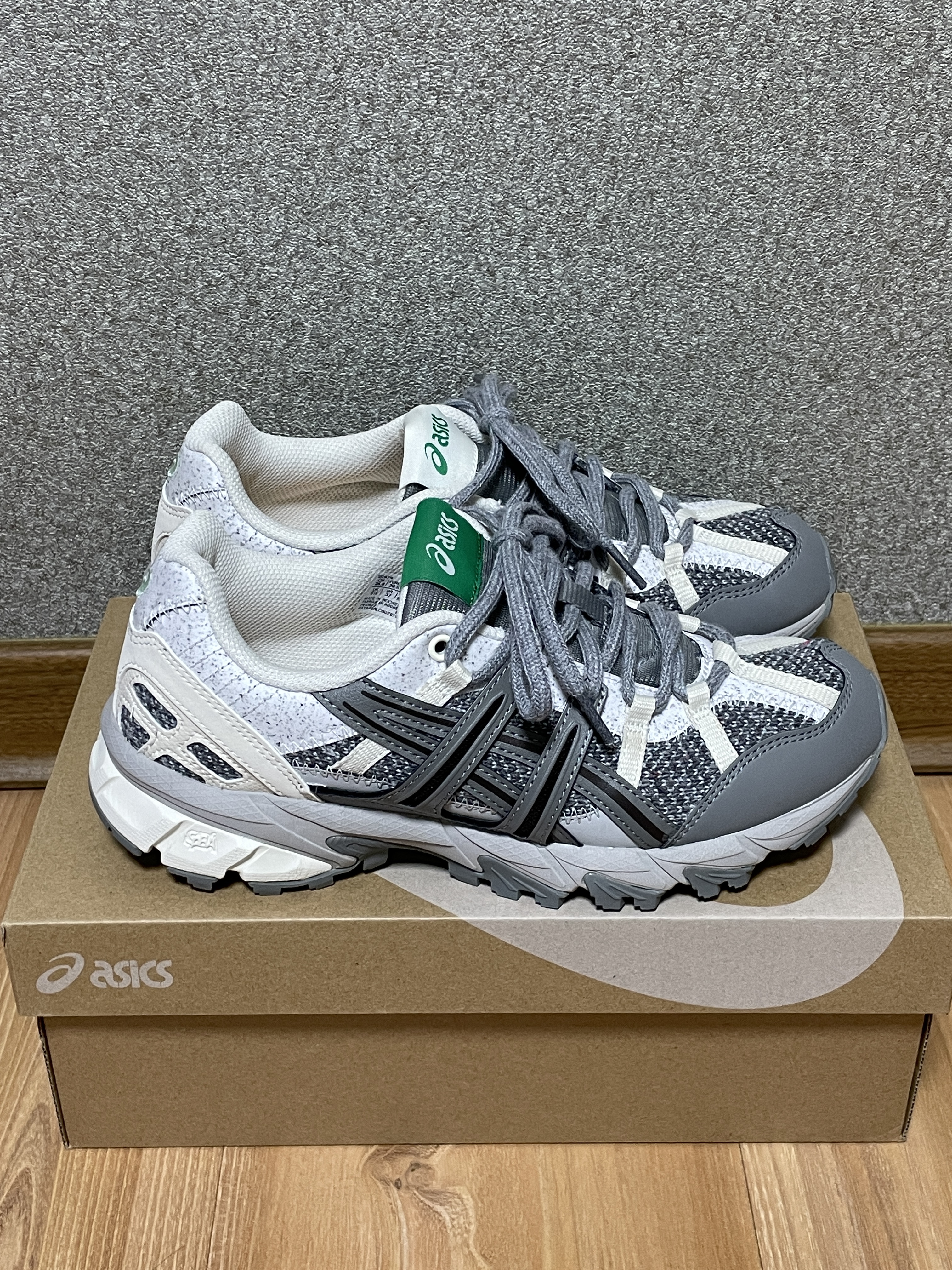 Asics Gel-Sonoma 15-50 Oyster Grey Cream 착용 스타일 - 3