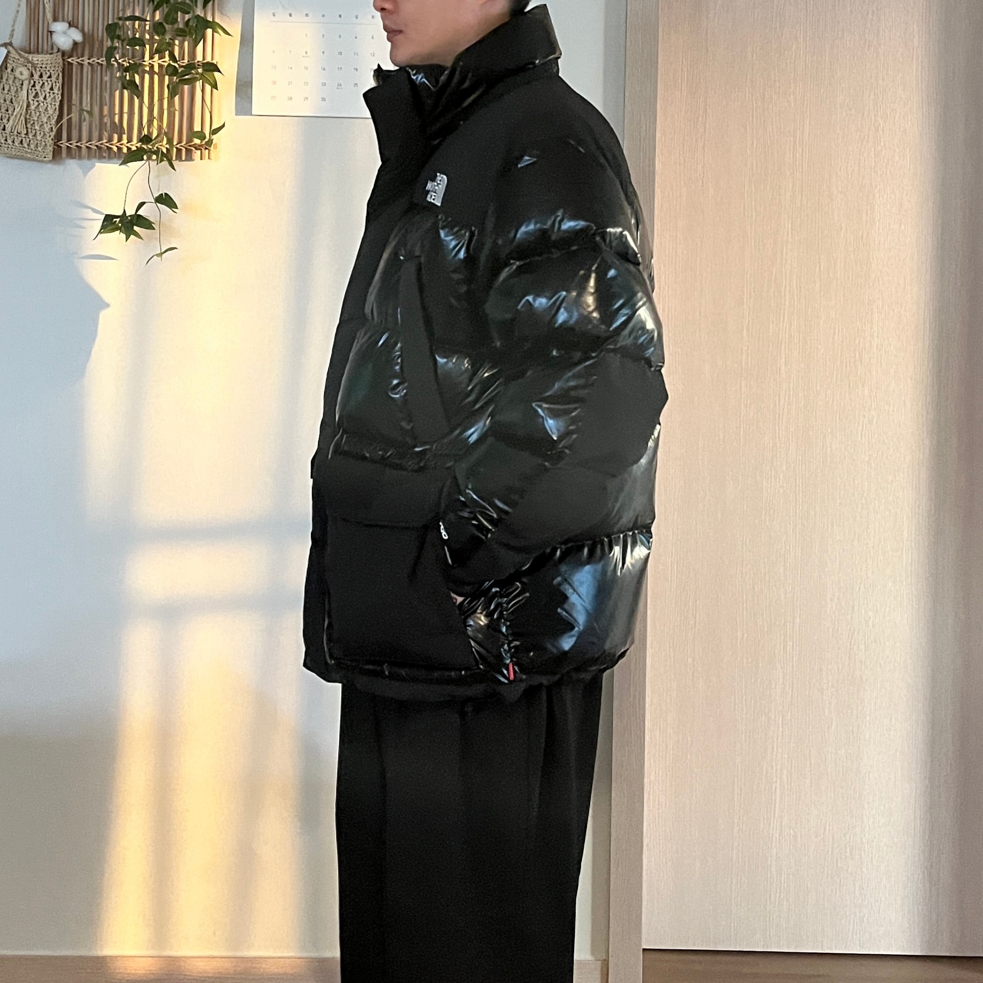Supreme x The North Face 700-Fill Down Parka Black - 22FW 착용 스타일 - 3