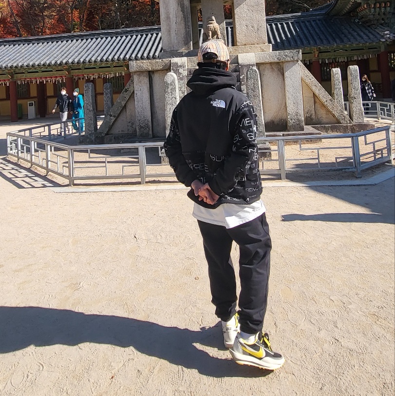 Supreme x The North Face Steep Tech Fleece Jacket Black - 21FW, Nike x Sacai x Undercover LDWaffle Black Bright Citron 착용 스타일