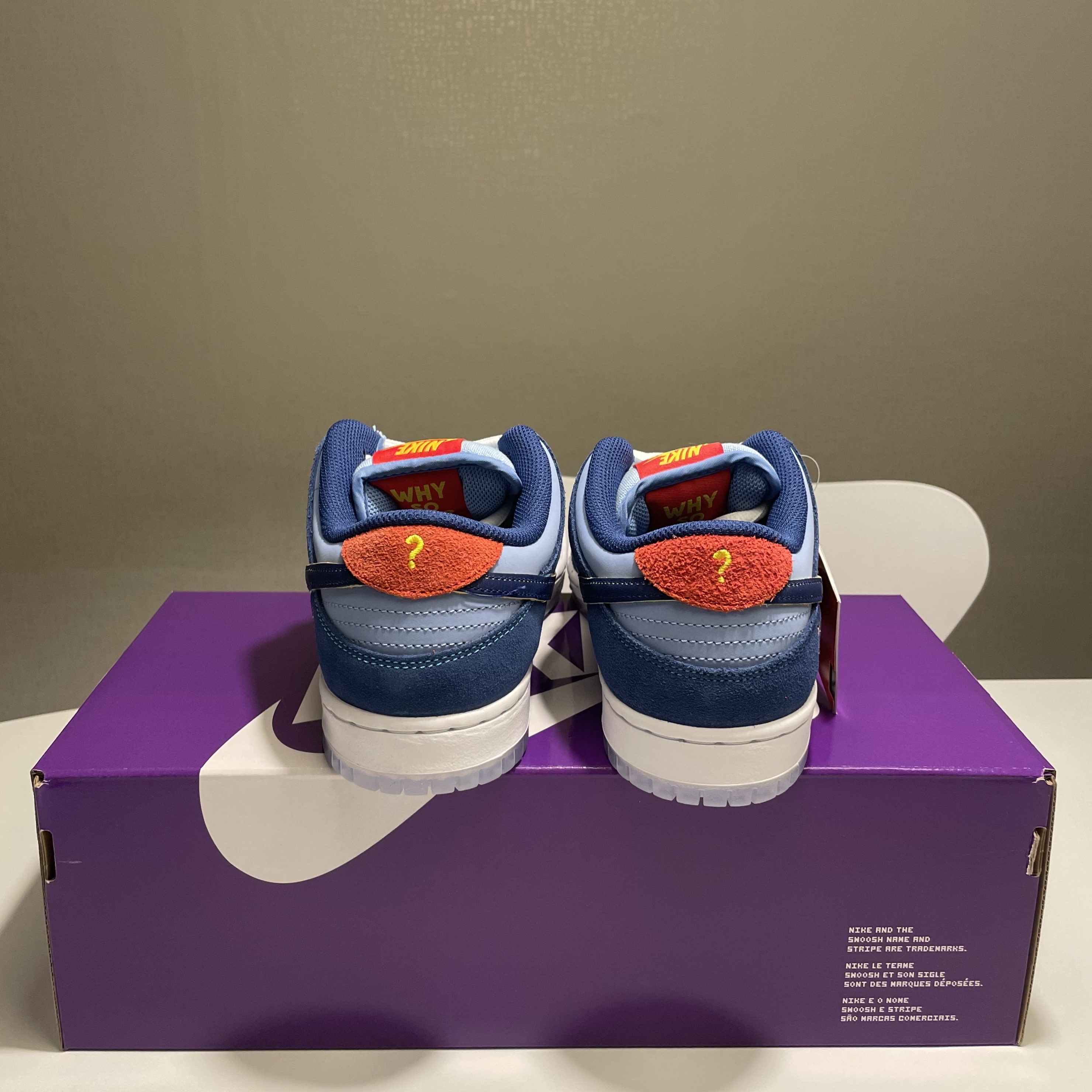 Nike x Why So Sad? SB Dunk Low Pro Coastal Blue 착용 스타일 - 3