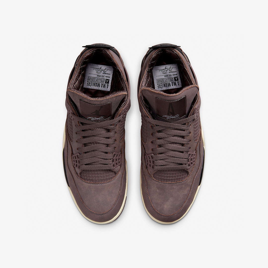 Jordan 4 x A Ma Maniere Retro Violet Ore 착용 스타일 - 4