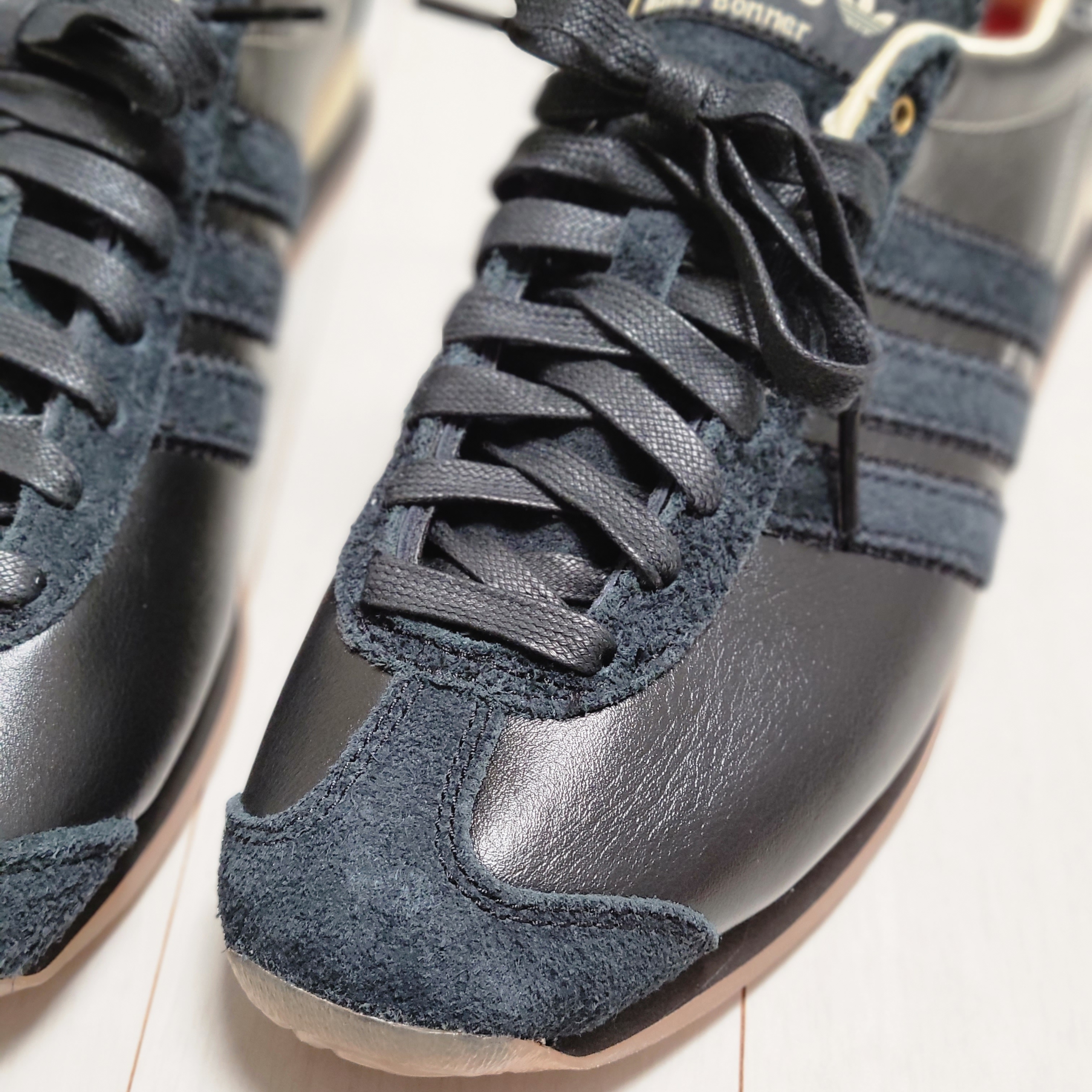 Adidas x Wales Bonner Country Core Black 착용 스타일 - 3