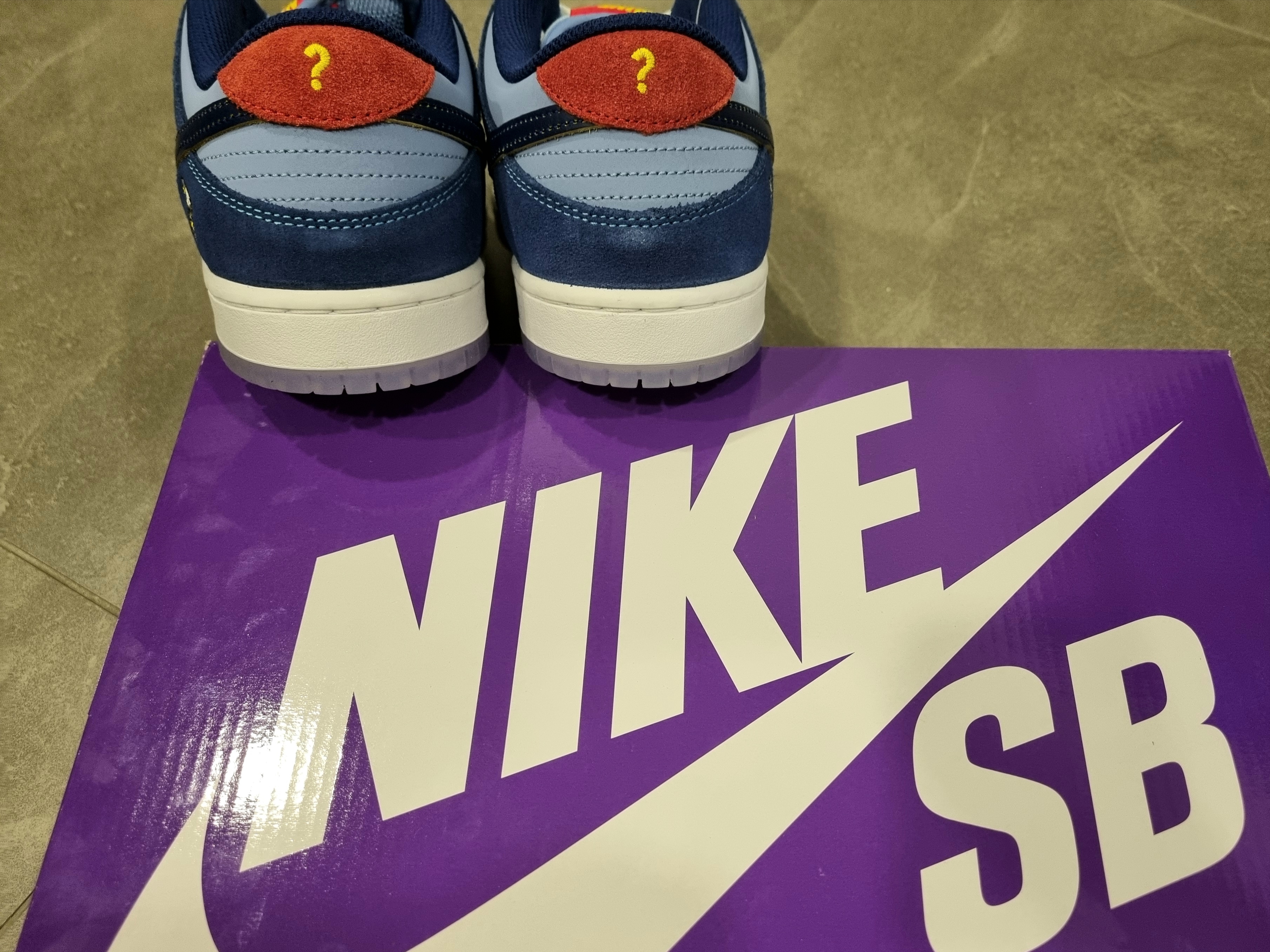 Nike x Why So Sad? SB Dunk Low Pro Coastal Blue 착용 스타일 - 3