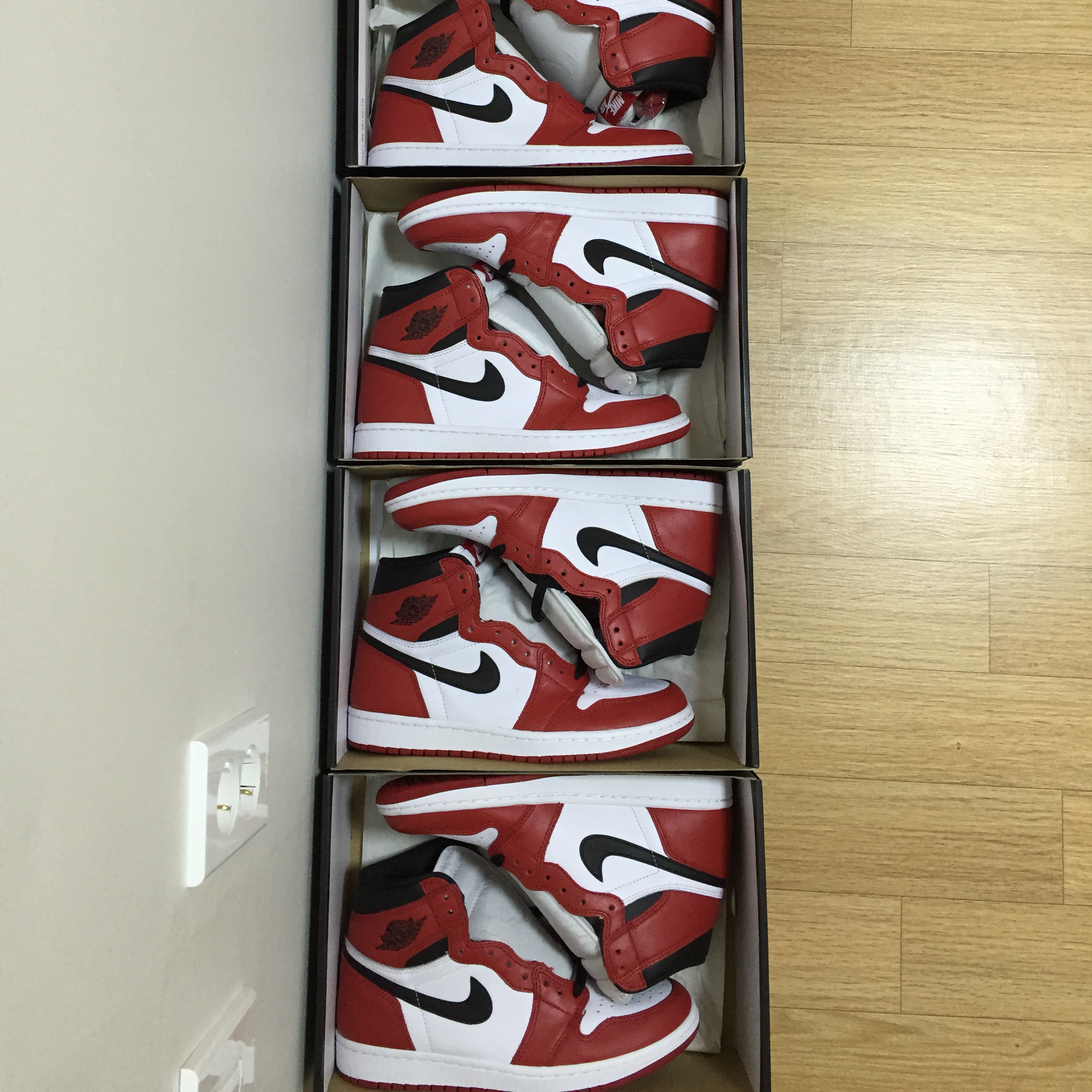 Jordan 1 Retro High OG Chicago 2015 착용 스타일 - 1