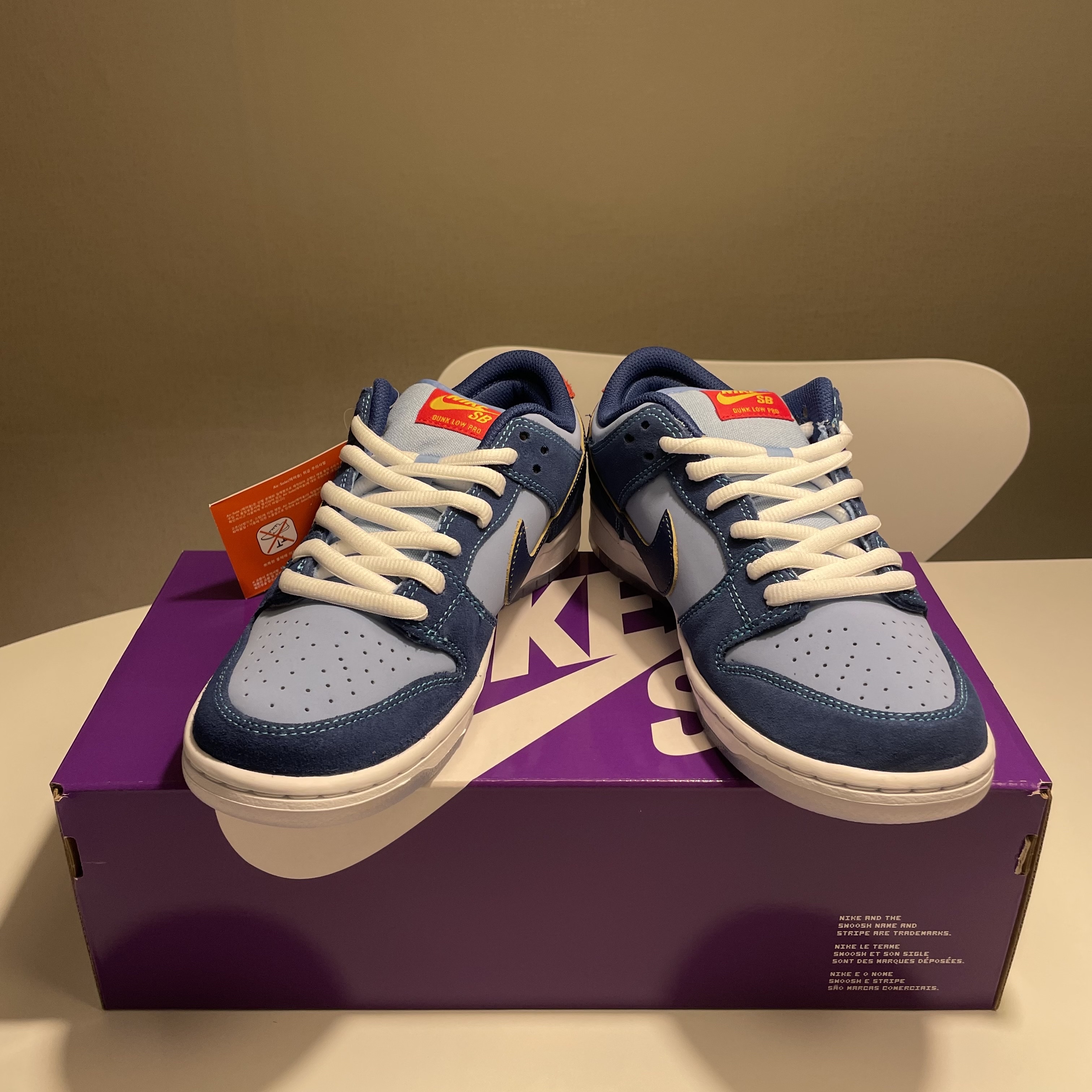 Nike x Why So Sad? SB Dunk Low Pro Coastal Blue 착용 스타일 - 2