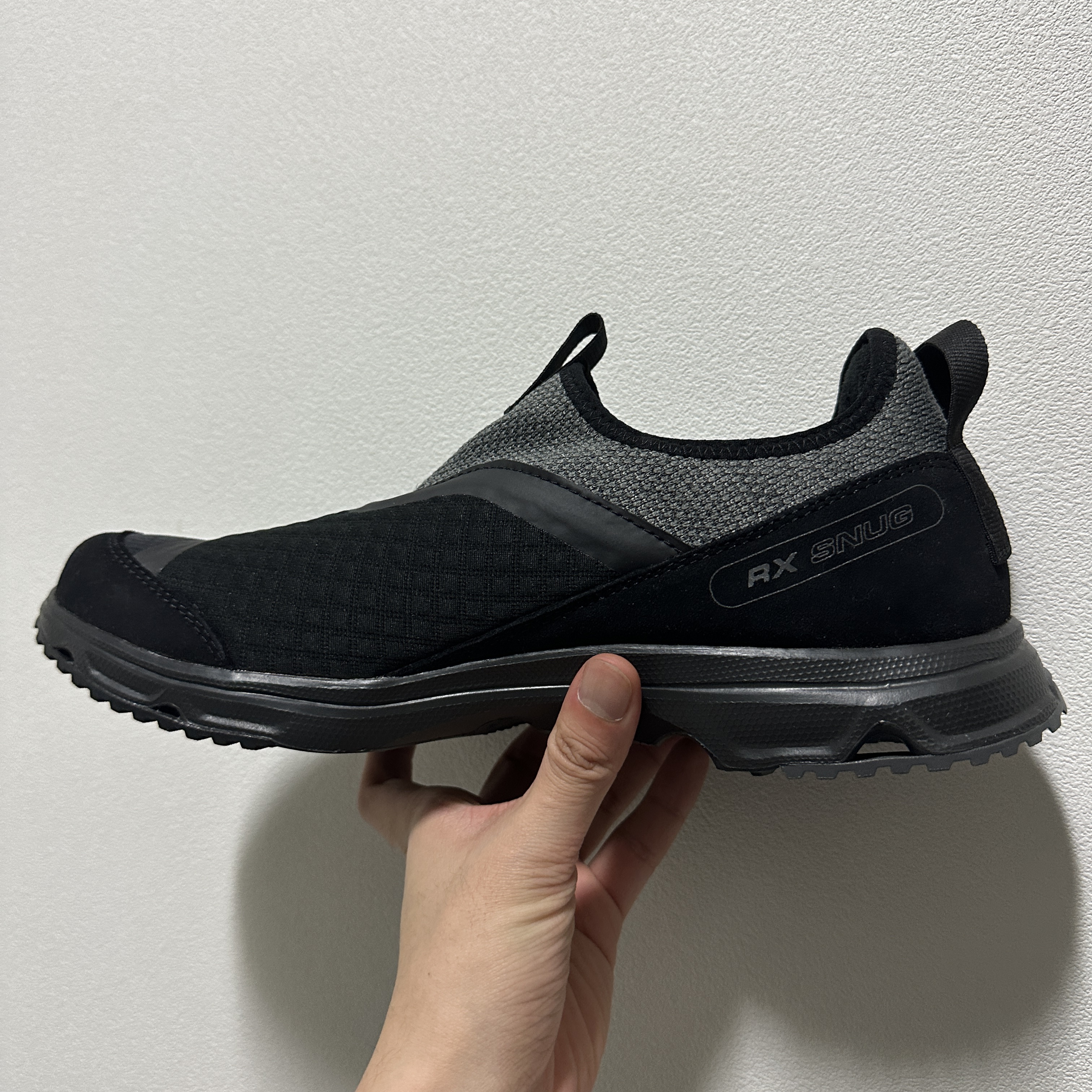 Salomon RX Snug Black Magnet 착용 스타일 - 1