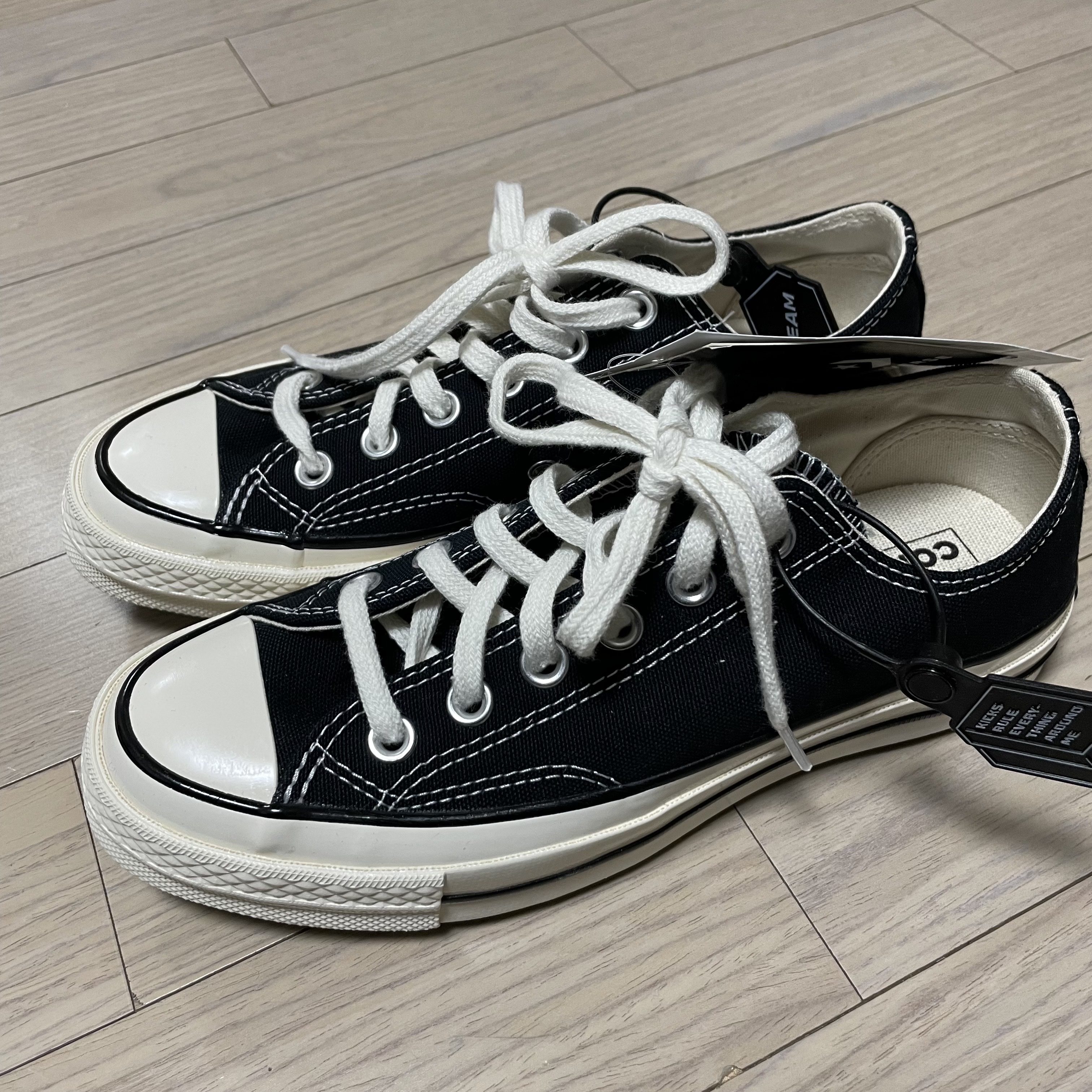 Converse Chuck 70 Ox Black - Standard 착용 스타일