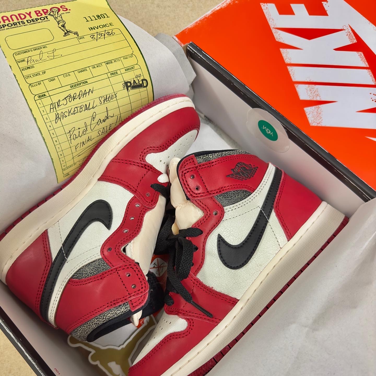 (GS) Jordan 1 Retro High OG Chicago 2022 착용 스타일