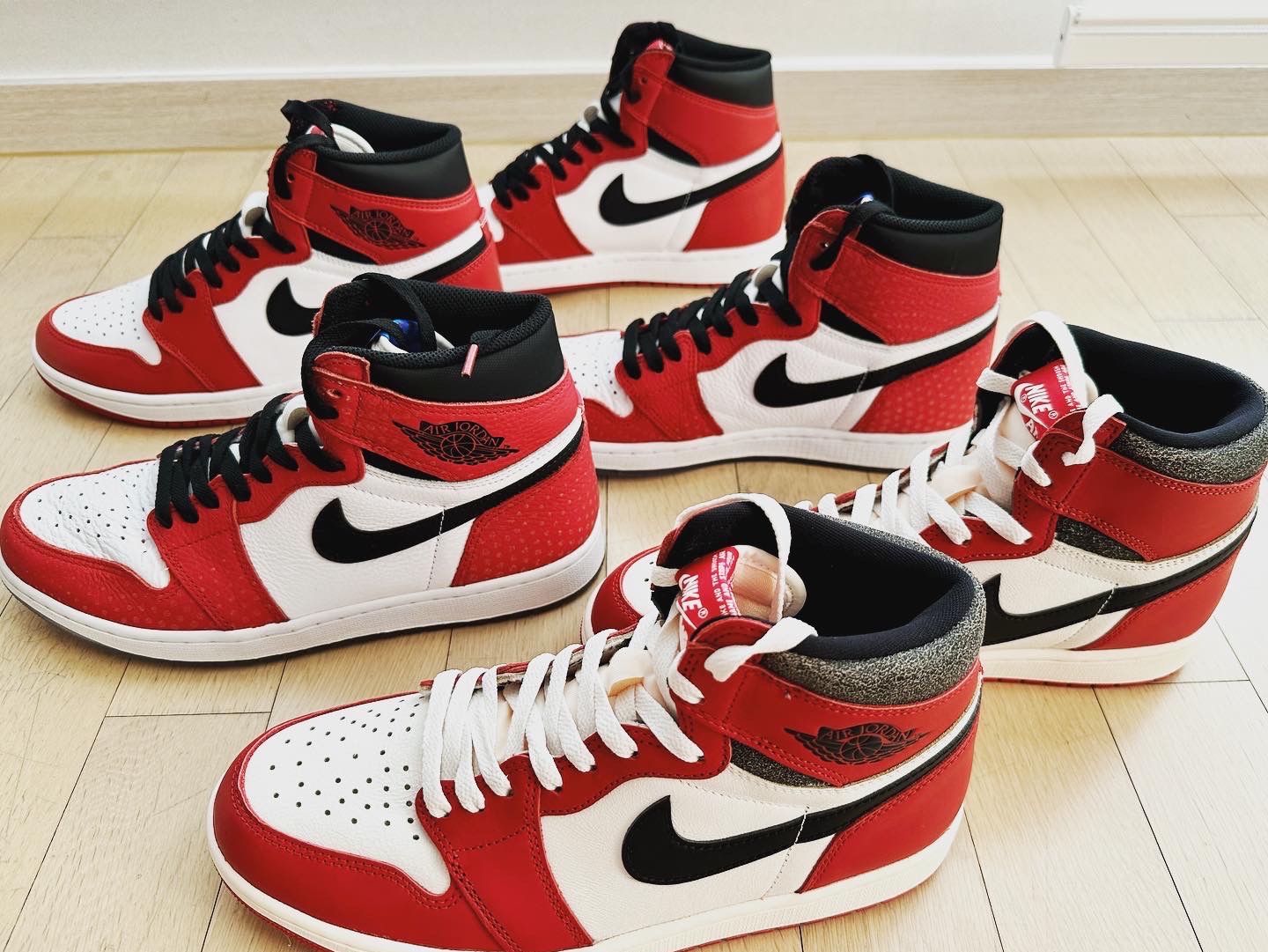 Jordan 1 Retro High OG Chicago 2022, Jordan 1 Retro High OG Chicago 2015 착용 스타일 - 2