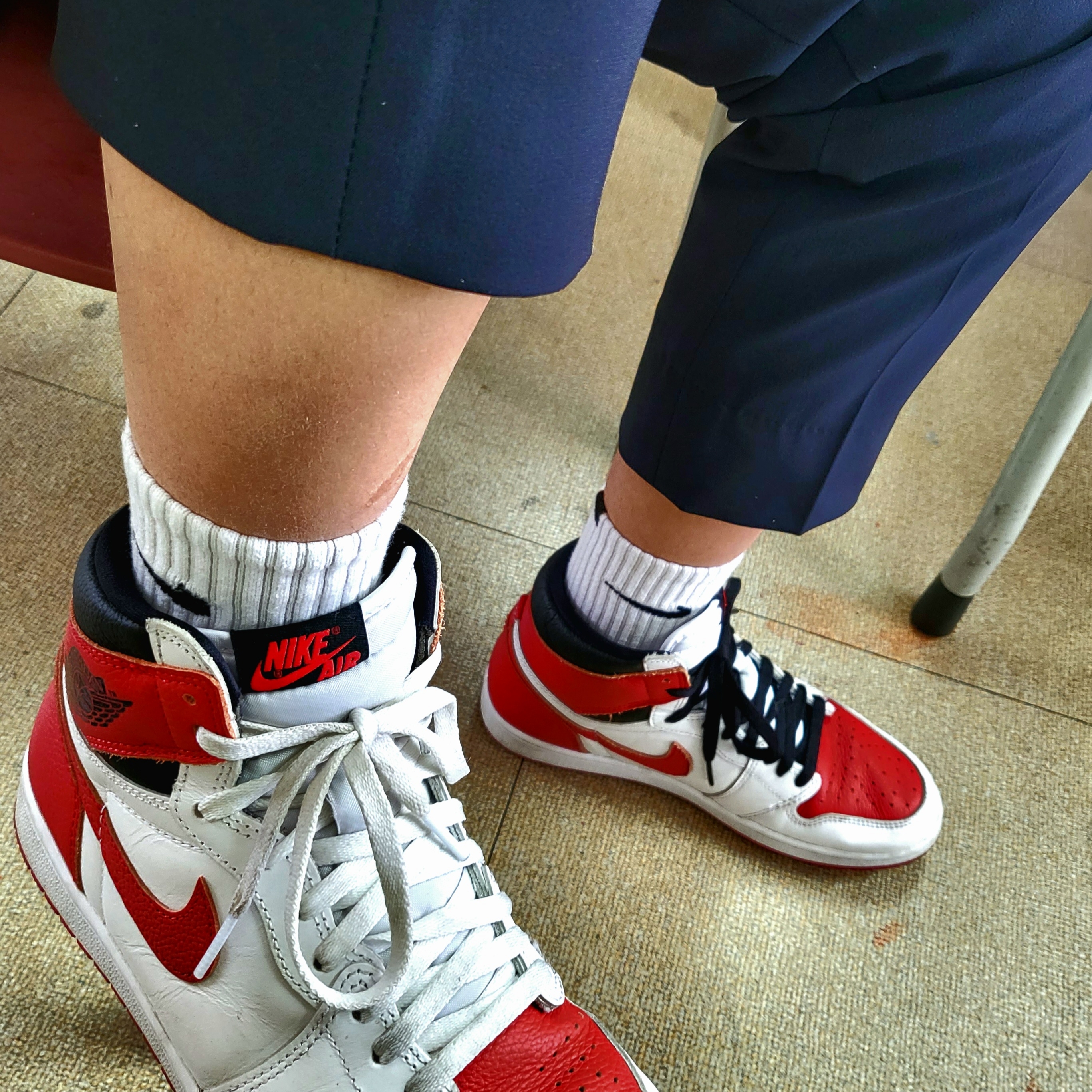 Jordan 1 Retro High OG Heritage 착용 스타일