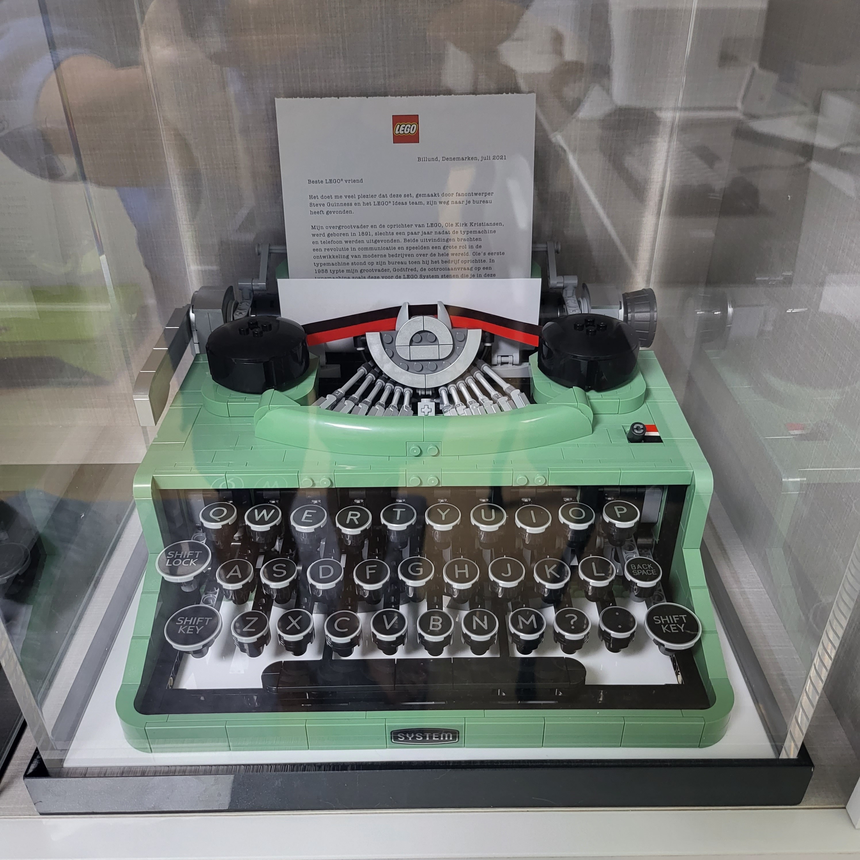Lego Typewriter 착용 스타일 - 1