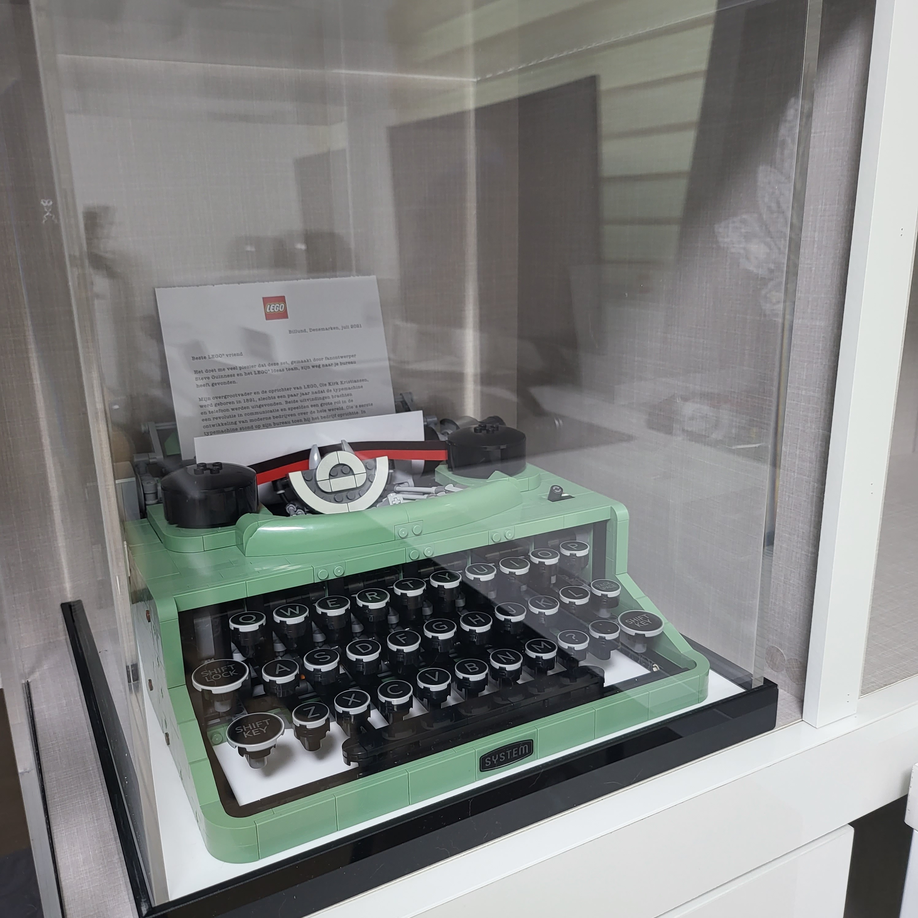 Lego Typewriter 착용 스타일 - 2