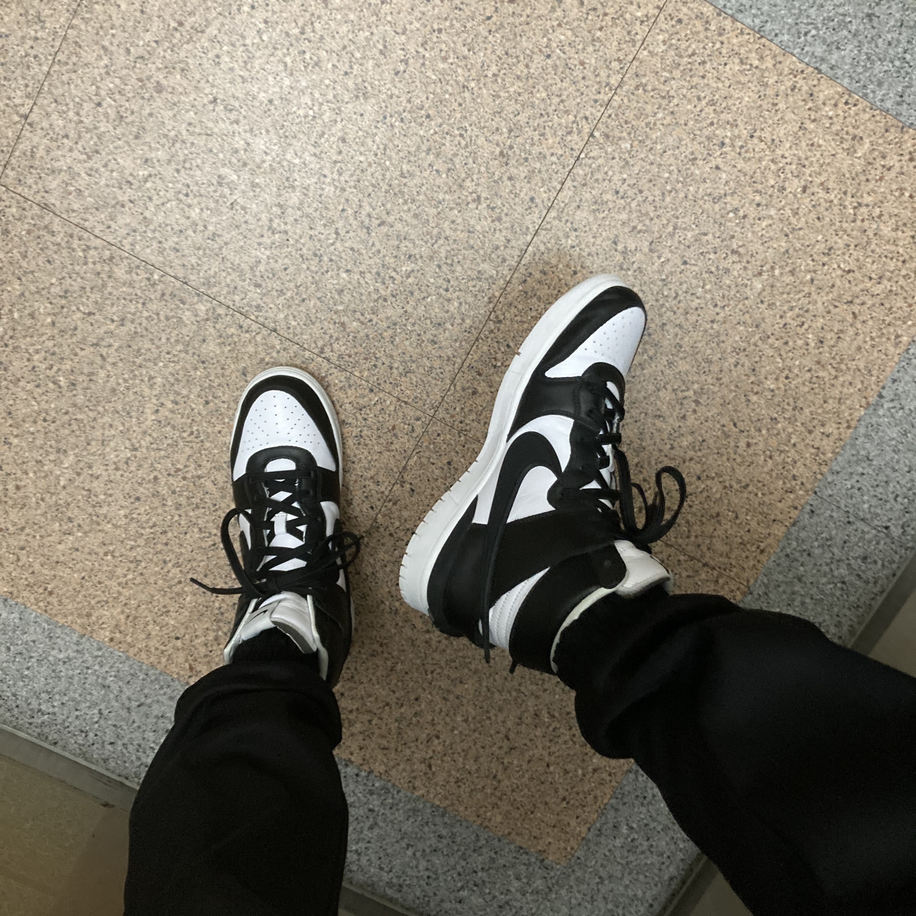 Nike x Ambush Dunk High Black 착용 스타일