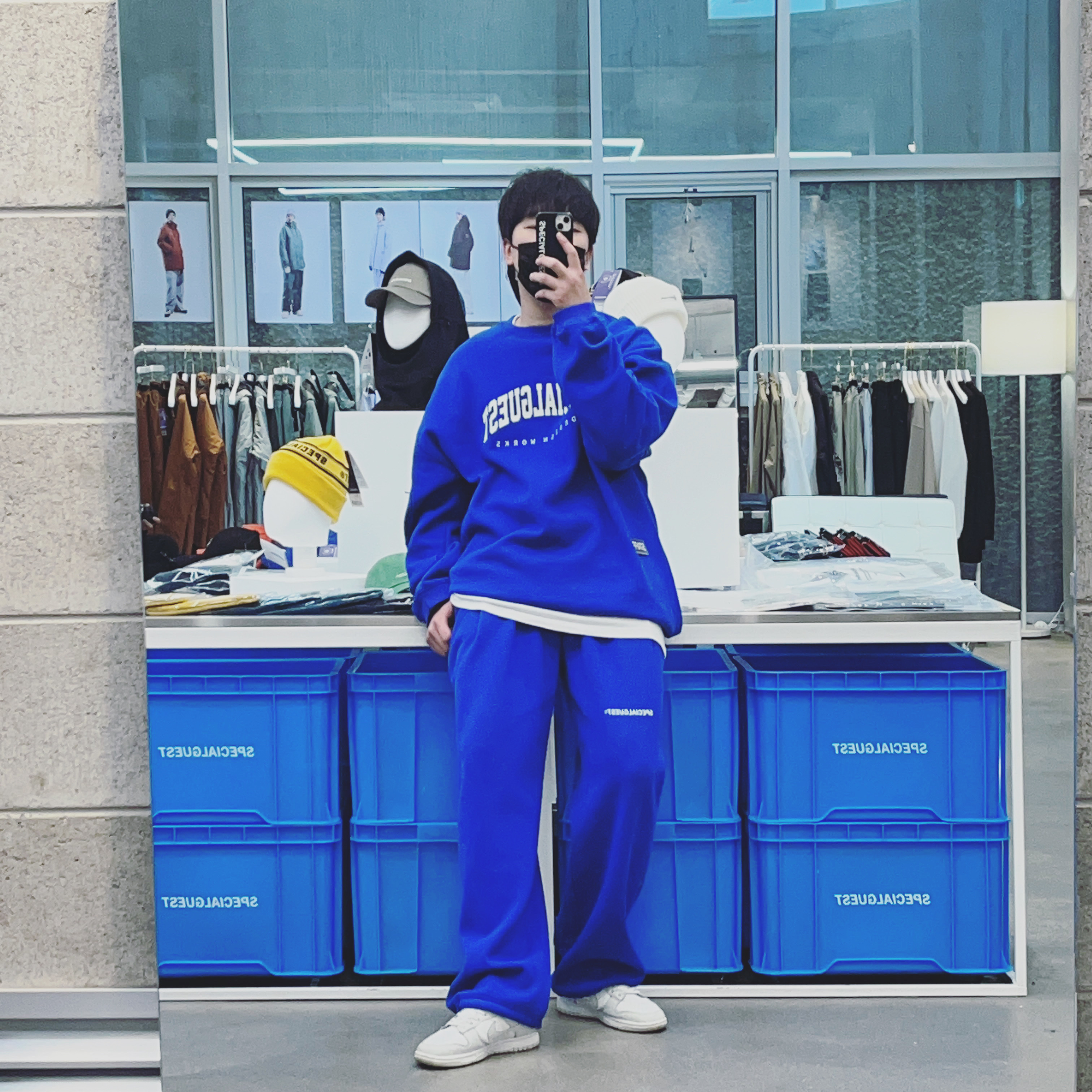 (W) Nike Dunk Low Photon Dust 착용 스타일