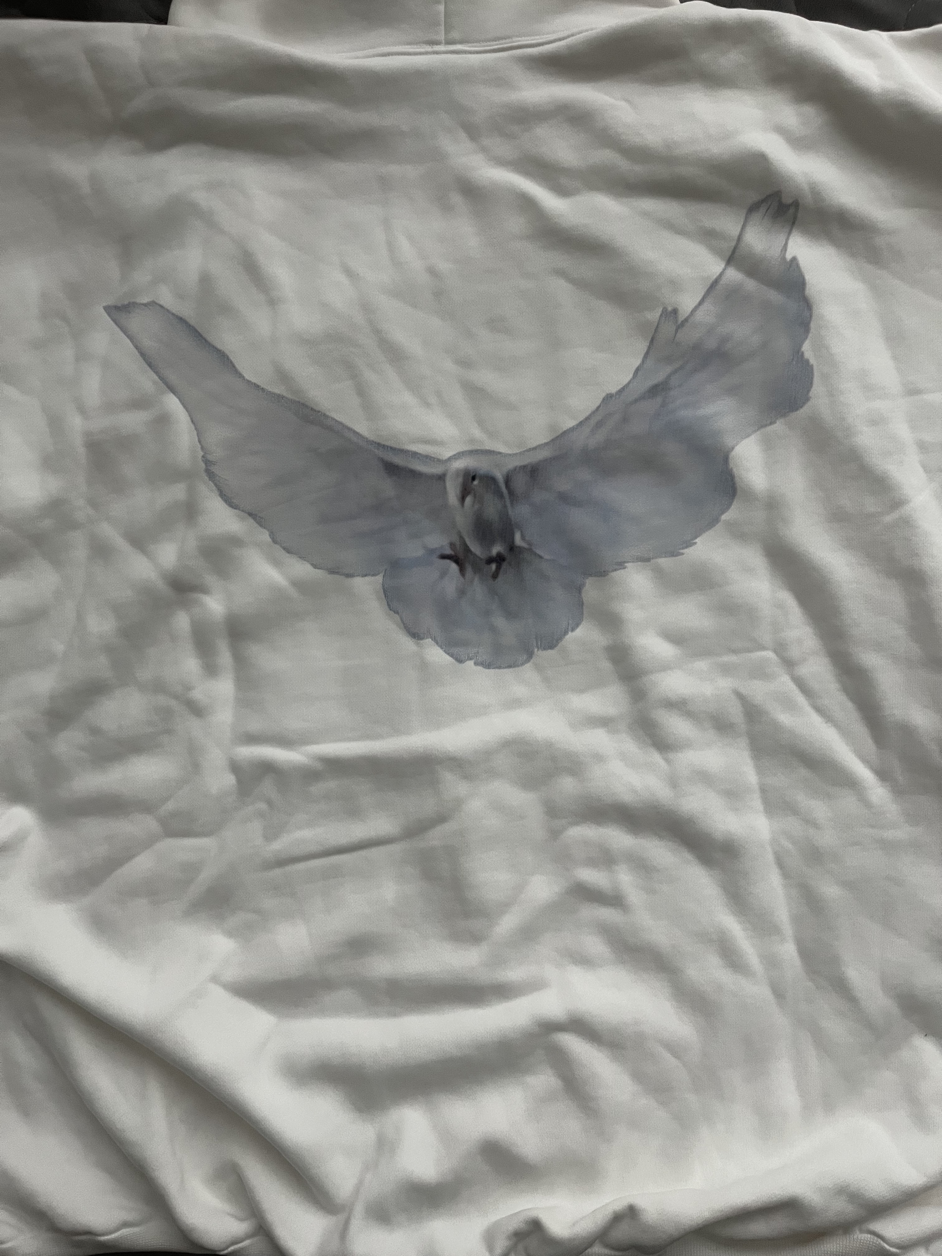 Yeezy Gap Engineered By Balenciaga Dove Hoodie White 착용 스타일