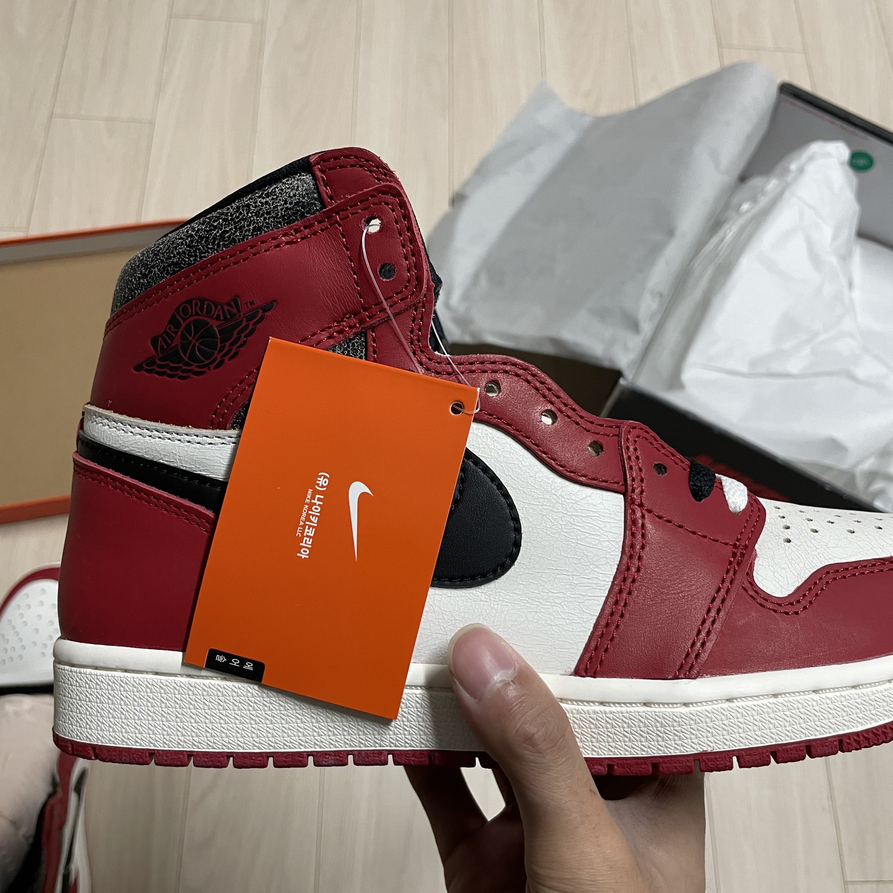 Jordan 1 Retro High OG Chicago 2022 착용 스타일 - 3
