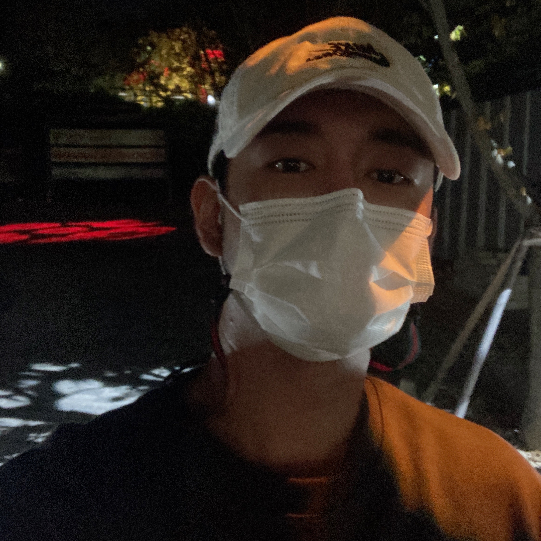 Nike H86 Korea Cap White 착용 스타일