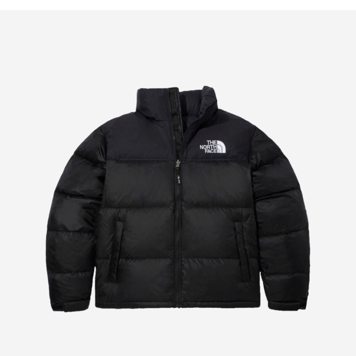 The North Face 1996 Eco Nuptse Jacket Black 착용 스타일