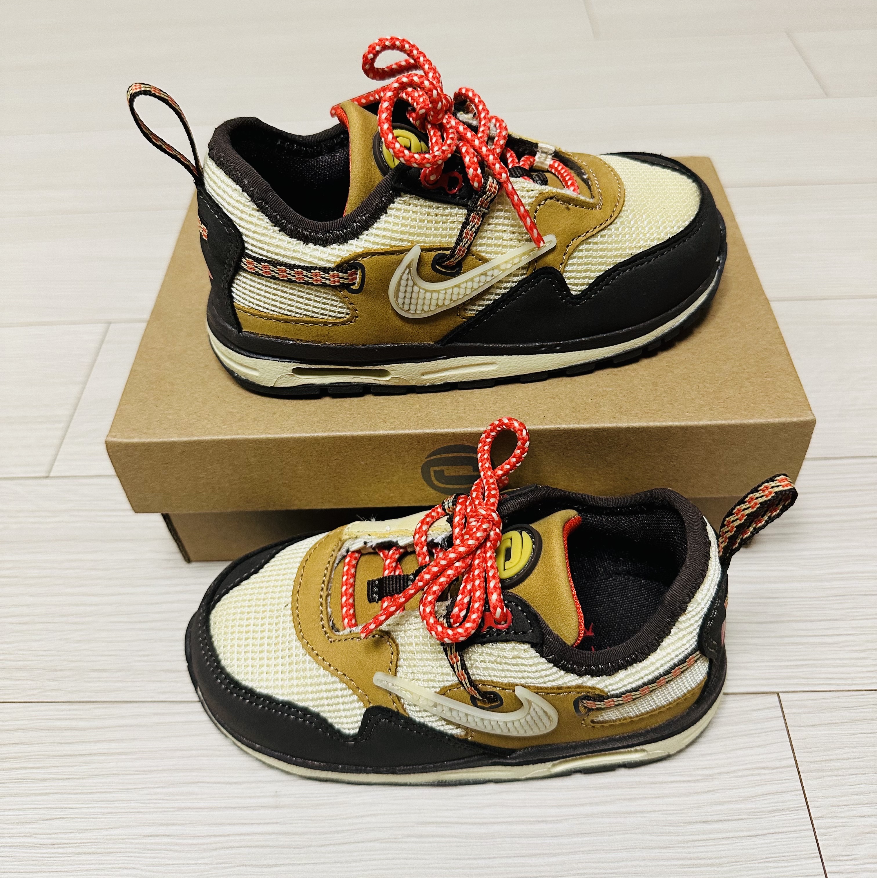 (TD) Nike x Travis Scott Air Max 1 Cact.us Brown 착용 스타일 - 5